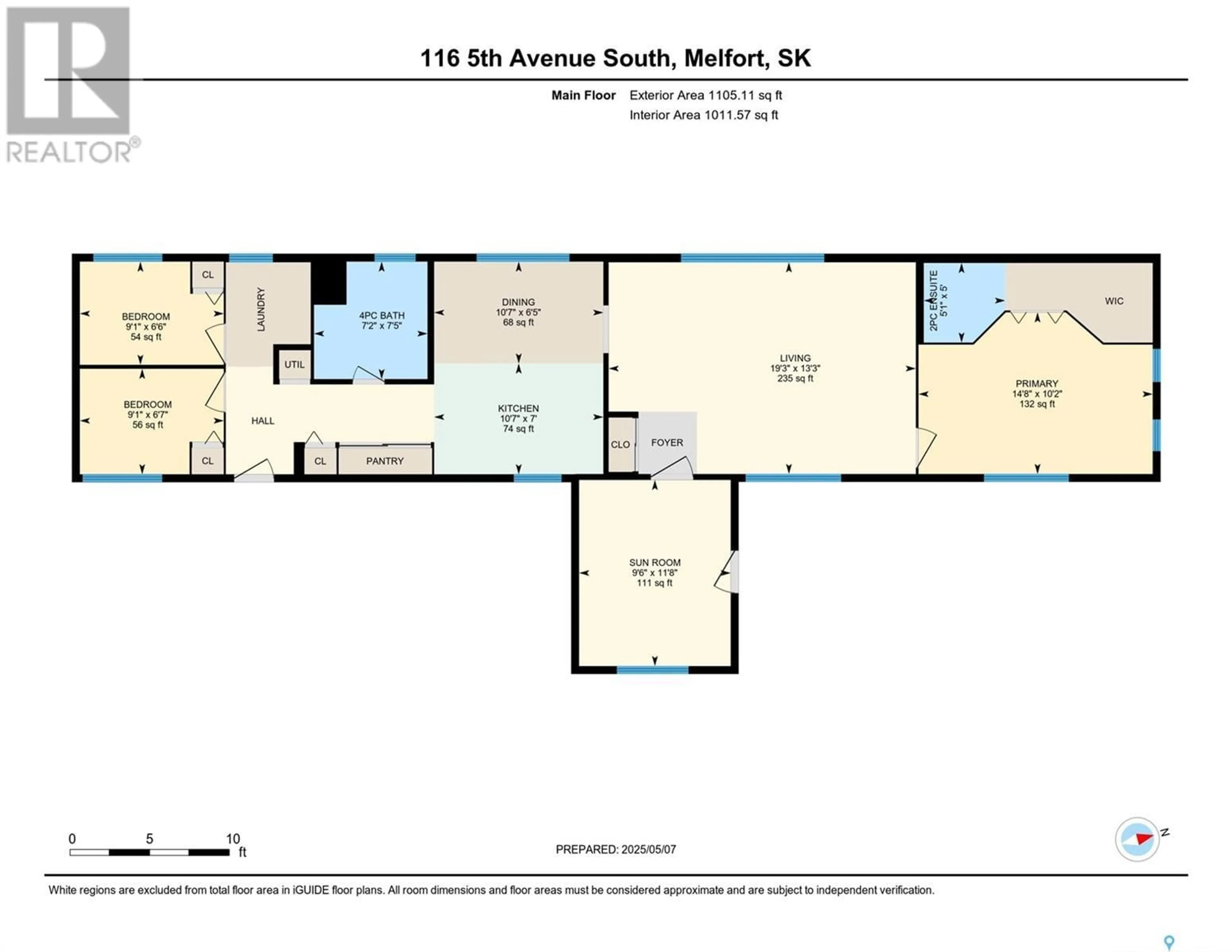 Floor plan for 116 5TH AVENUE, Melfort Saskatchewan S0E1A0
