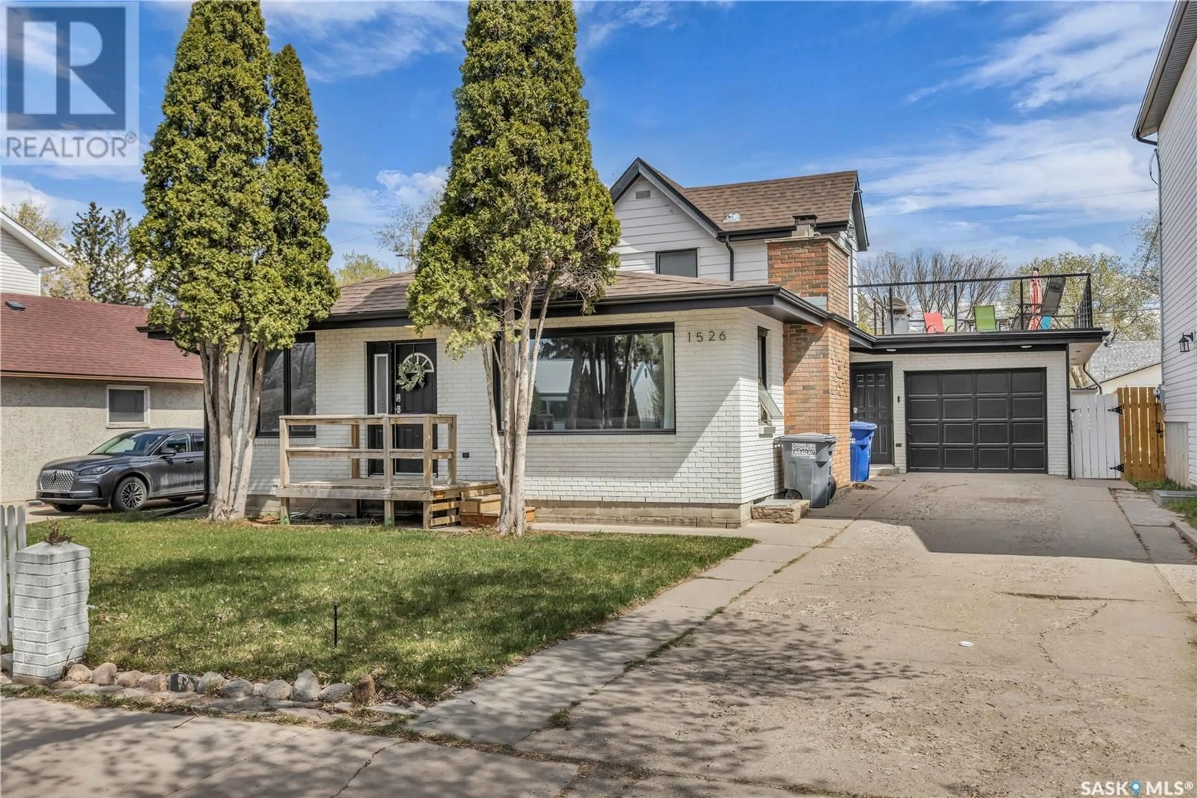 Home with brick exterior material, street for 1526 D AVENUE, Saskatoon Saskatchewan S7L1P6