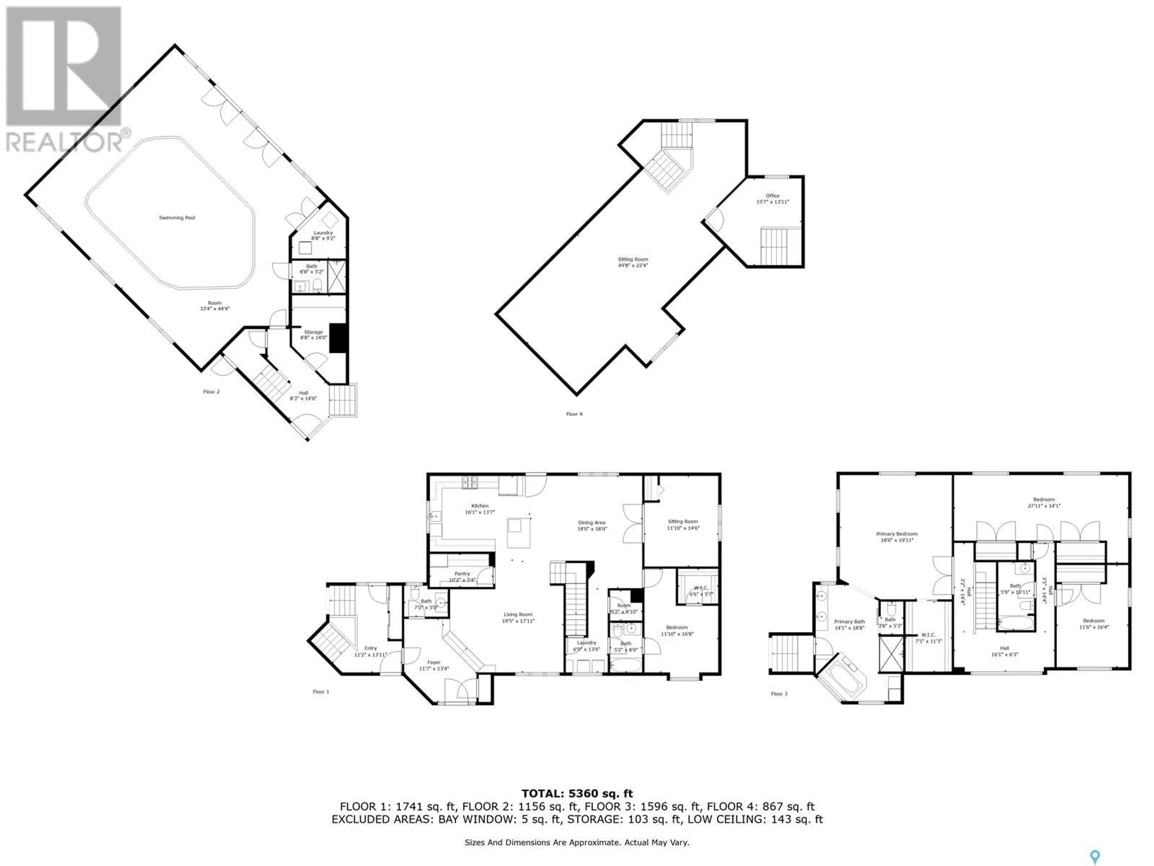 Floor plan for 6 BOHACH BAY, Edenwold Rm No. 158 Saskatchewan S4L5B1