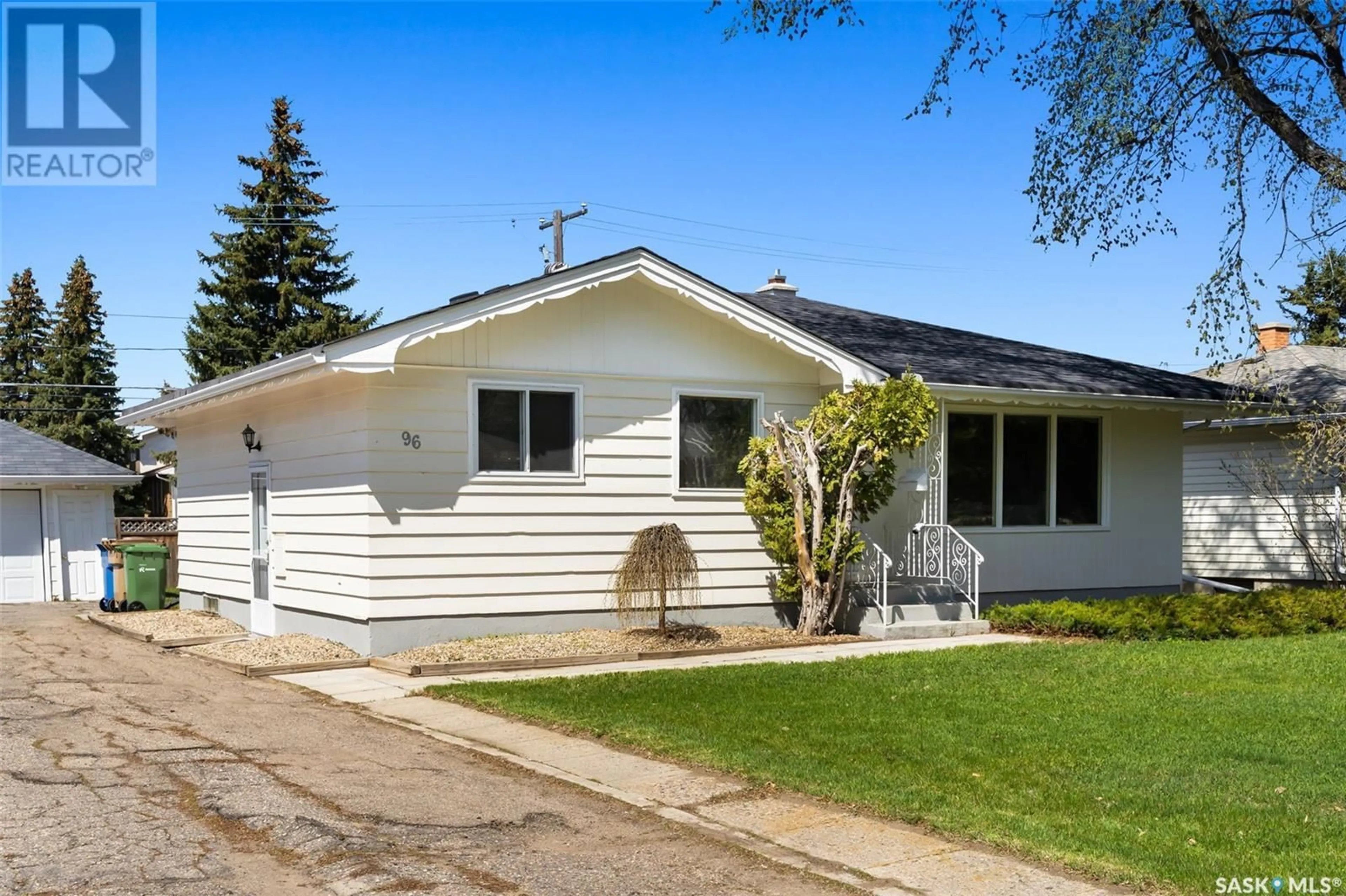 Home with vinyl exterior material, street for 96 MARSH CRESCENT, Regina Saskatchewan S4S5R6