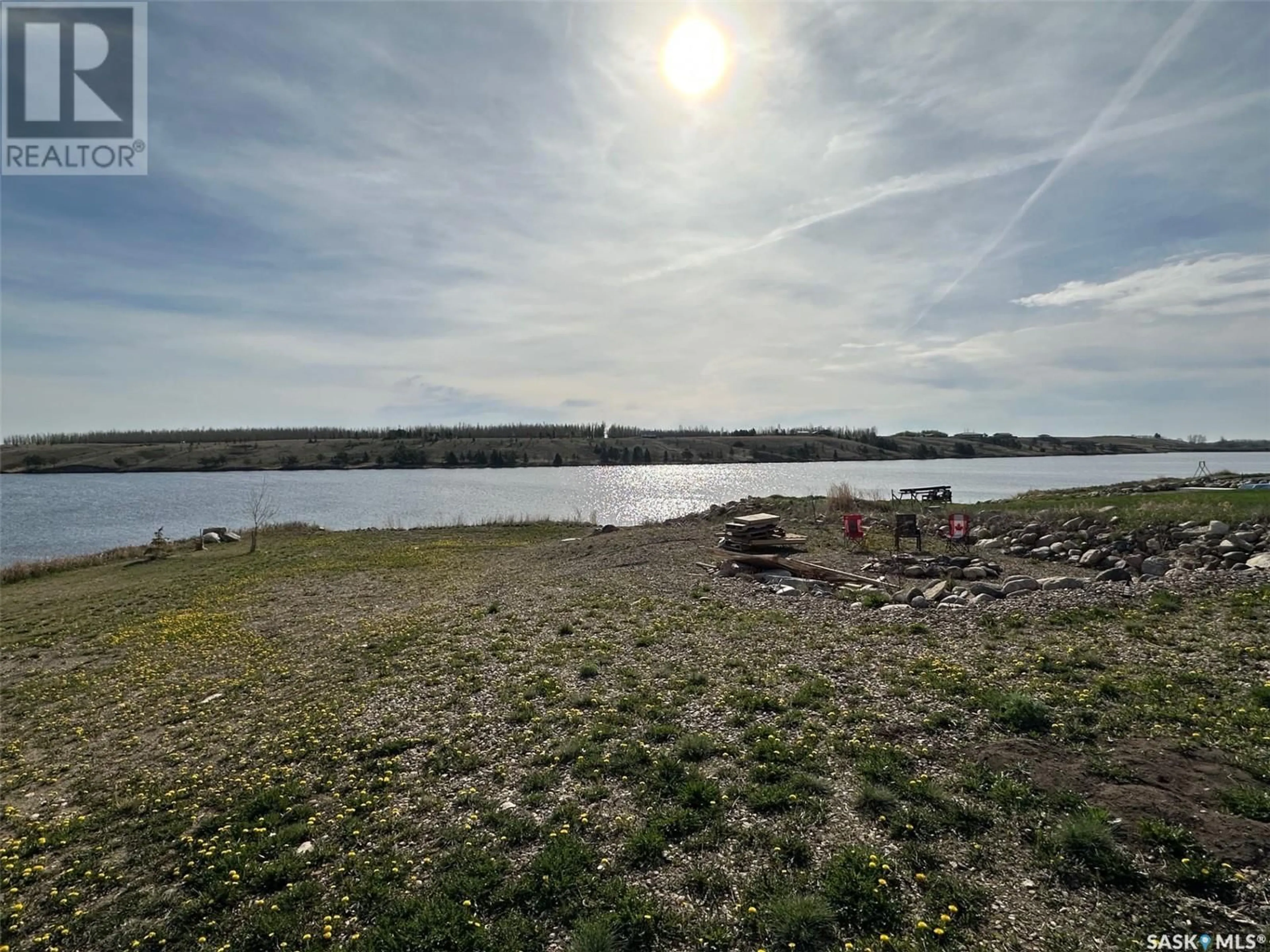 A pic from outside/outdoor area/front of a property/back of a property/a pic from drone, water/lake/river/ocean view for 18 SHADY PINE DRIVE, Craik Rm No. 222 Saskatchewan S0G0V0