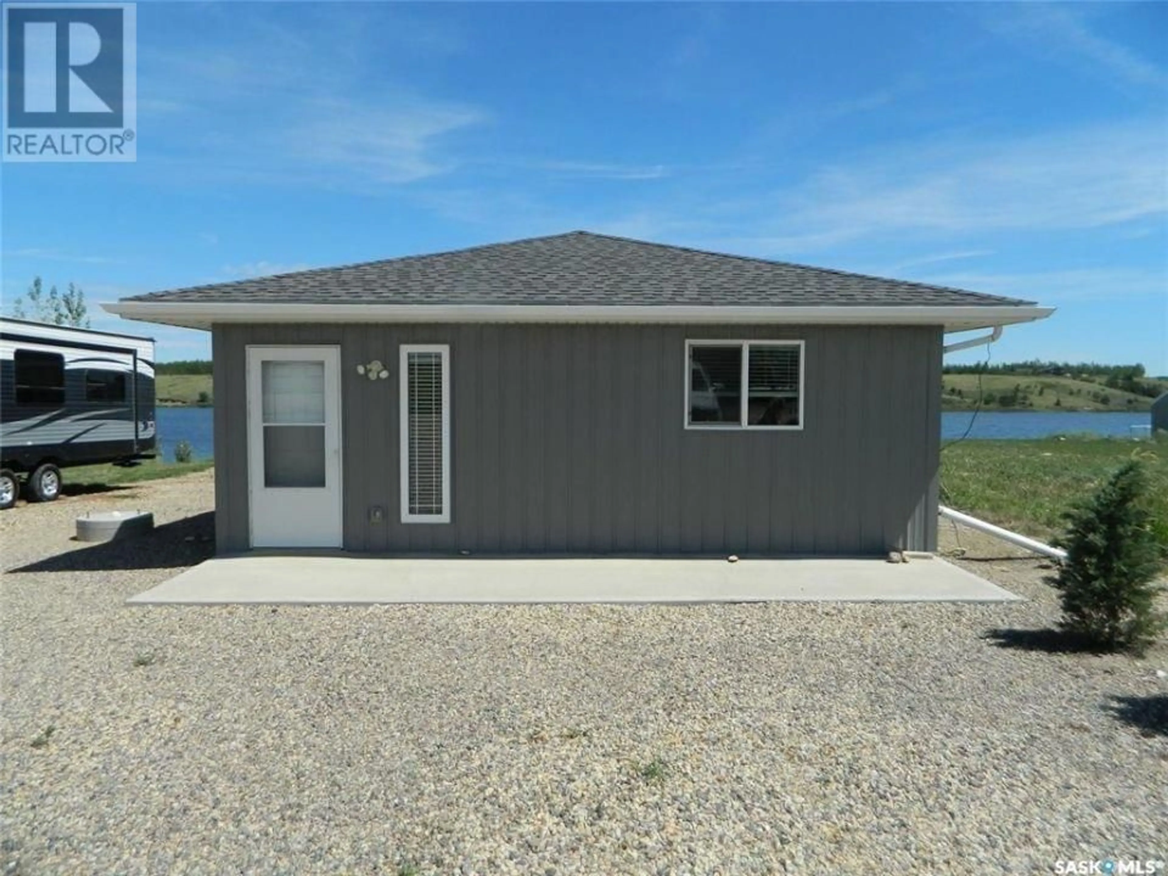 Home with vinyl exterior material, water/lake/river/ocean view for 18 SHADY PINE DRIVE, Craik Rm No. 222 Saskatchewan S0G0V0