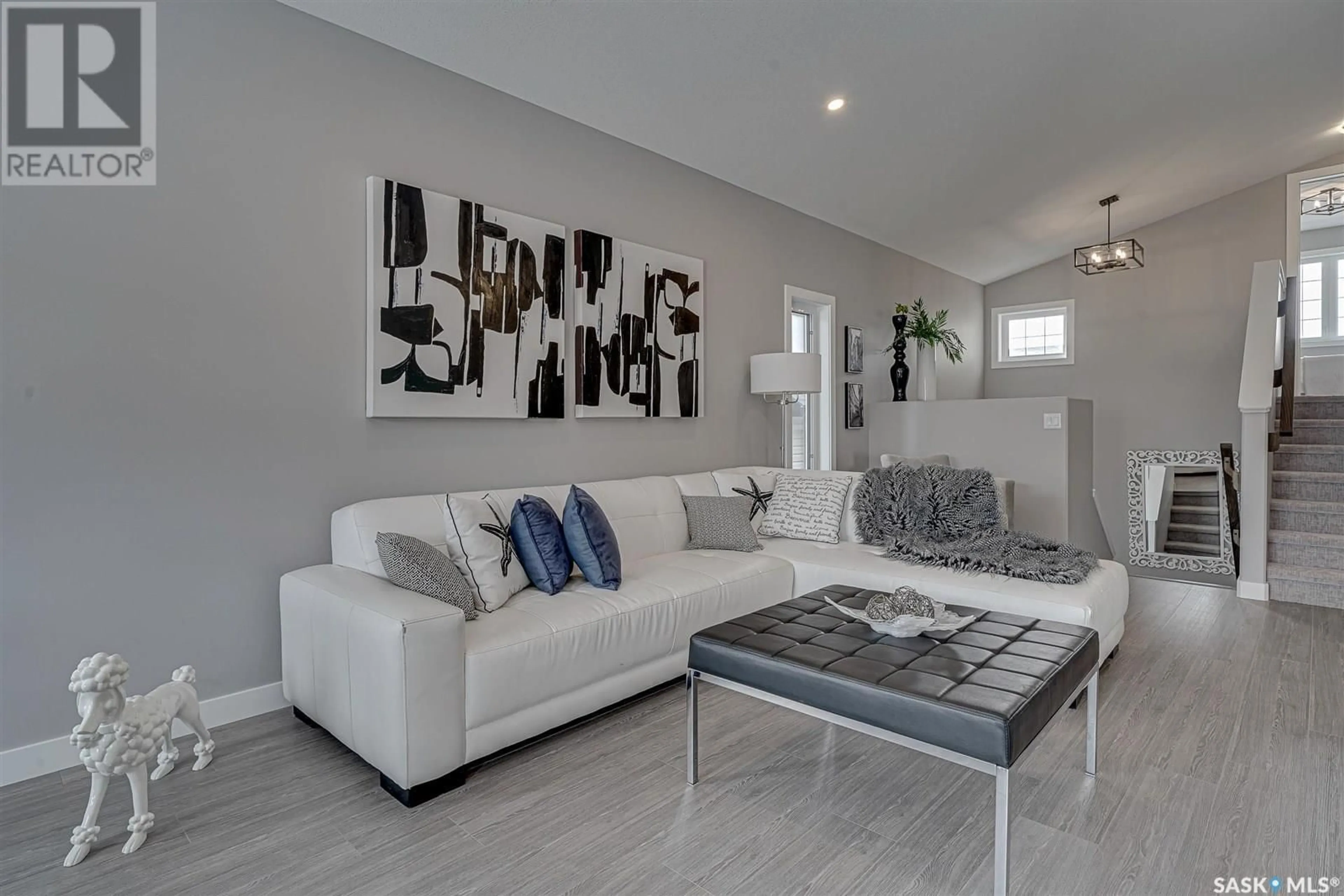 Living room with furniture, unknown for 203 ASOKAN STREET, Saskatoon Saskatchewan S7V1V9