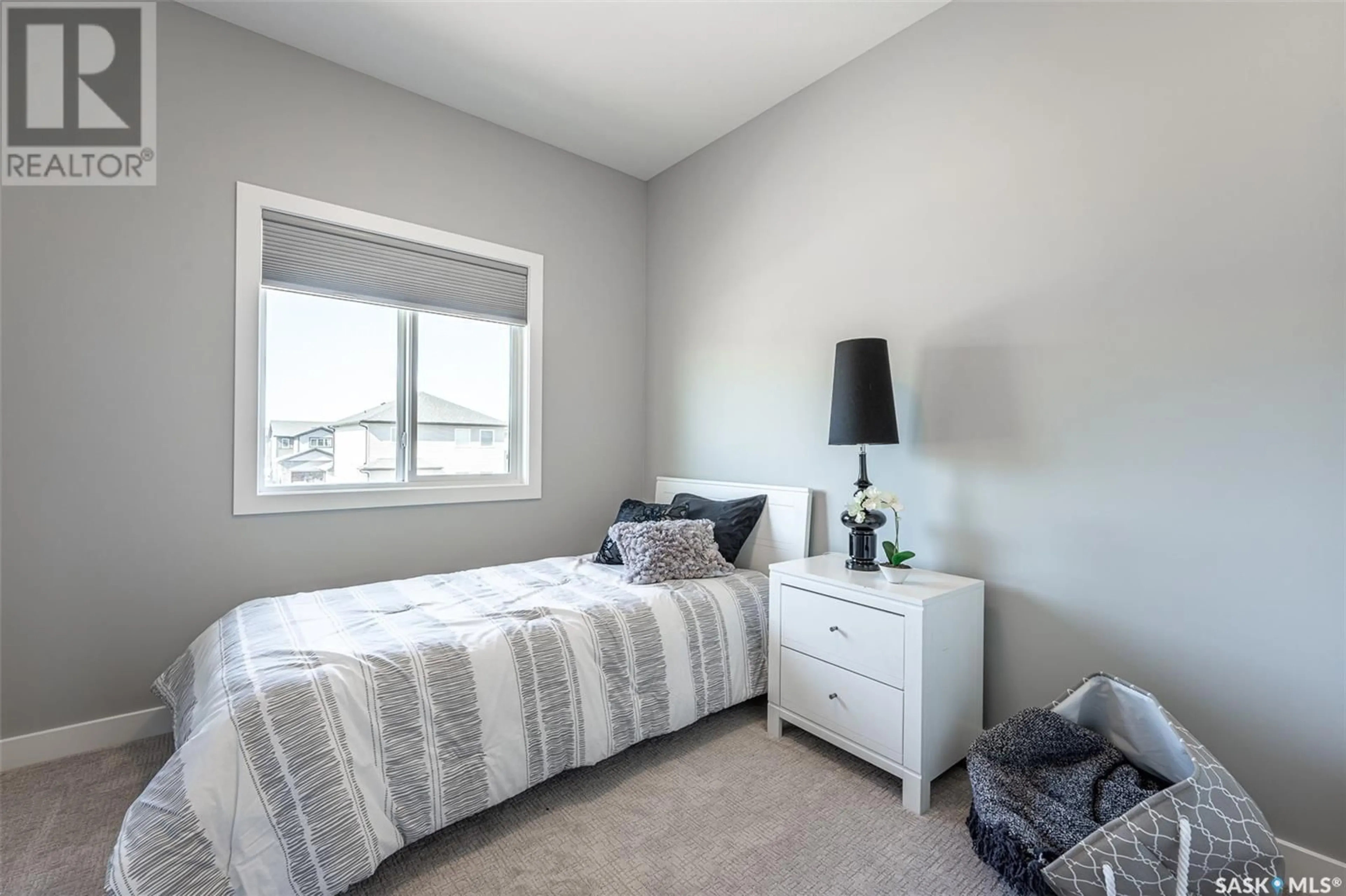 Bedroom with bed, unknown for 314 COWESSESS ROAD, Saskatoon Saskatchewan S7V1Y4