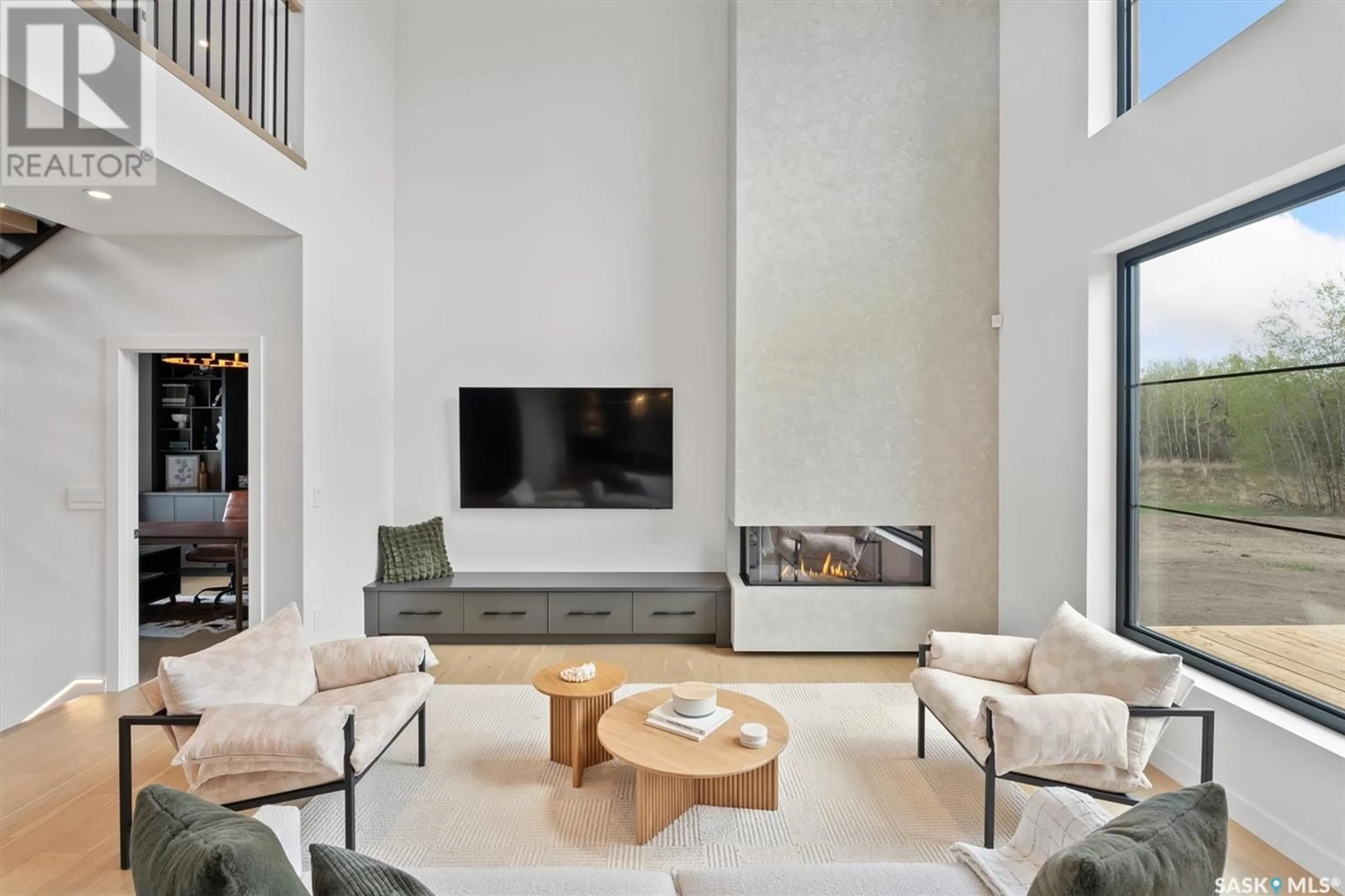 Living room with furniture, unknown for 108 RAVENSWOOD ROAD, Corman Park Rm No. 344 Saskatchewan S7T1E4