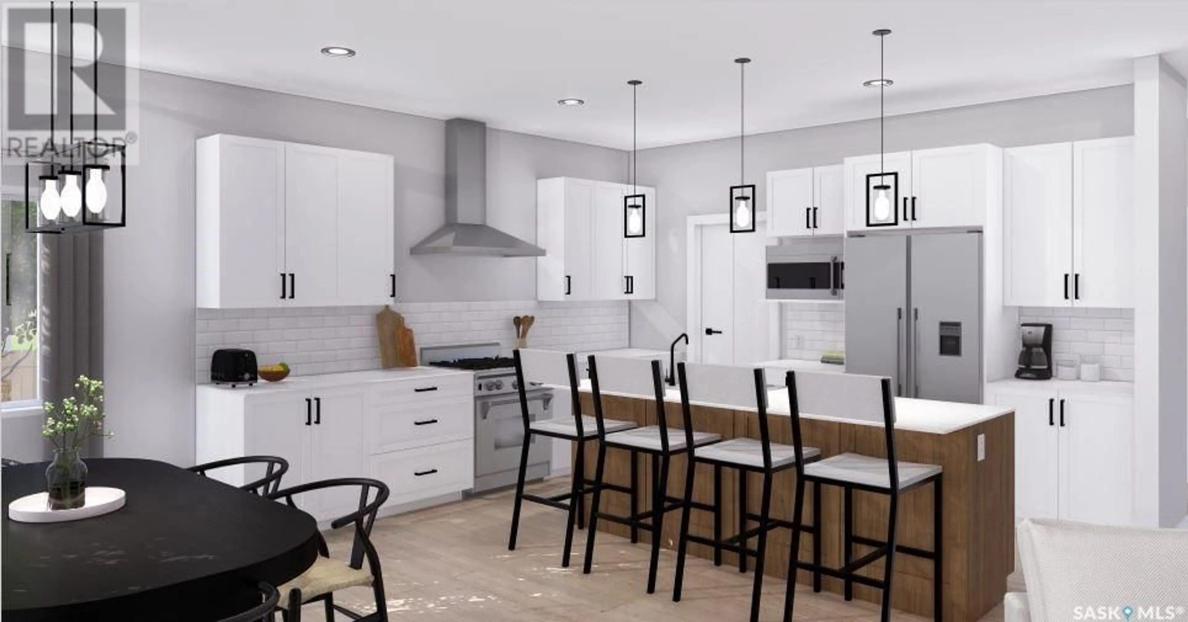 Open concept kitchen, unknown for 11 PLAINS BOULEVARD, Pilot Butte Saskatchewan S0G3Z0