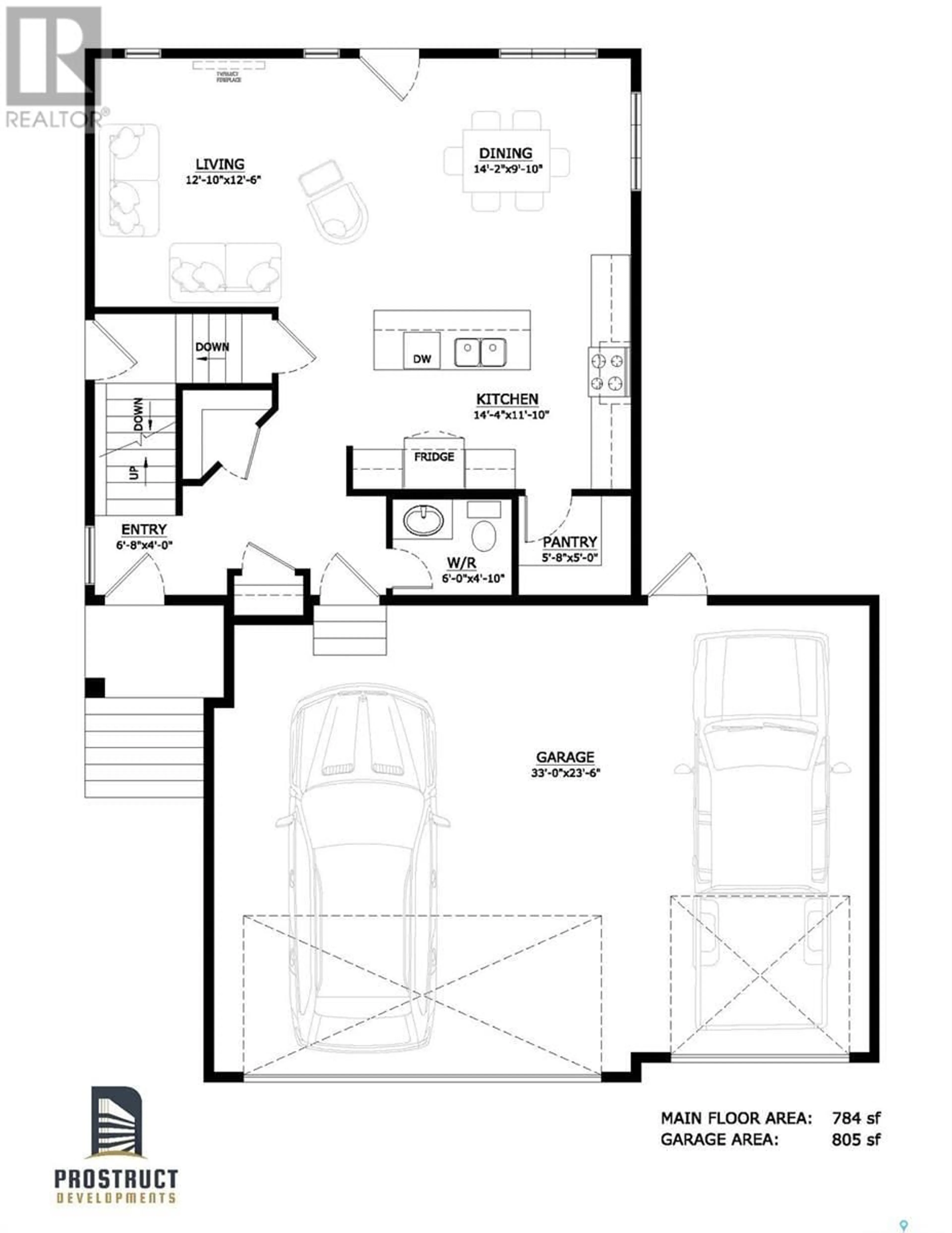 Floor plan for 11 PLAINS BOULEVARD, Pilot Butte Saskatchewan S0G3Z0