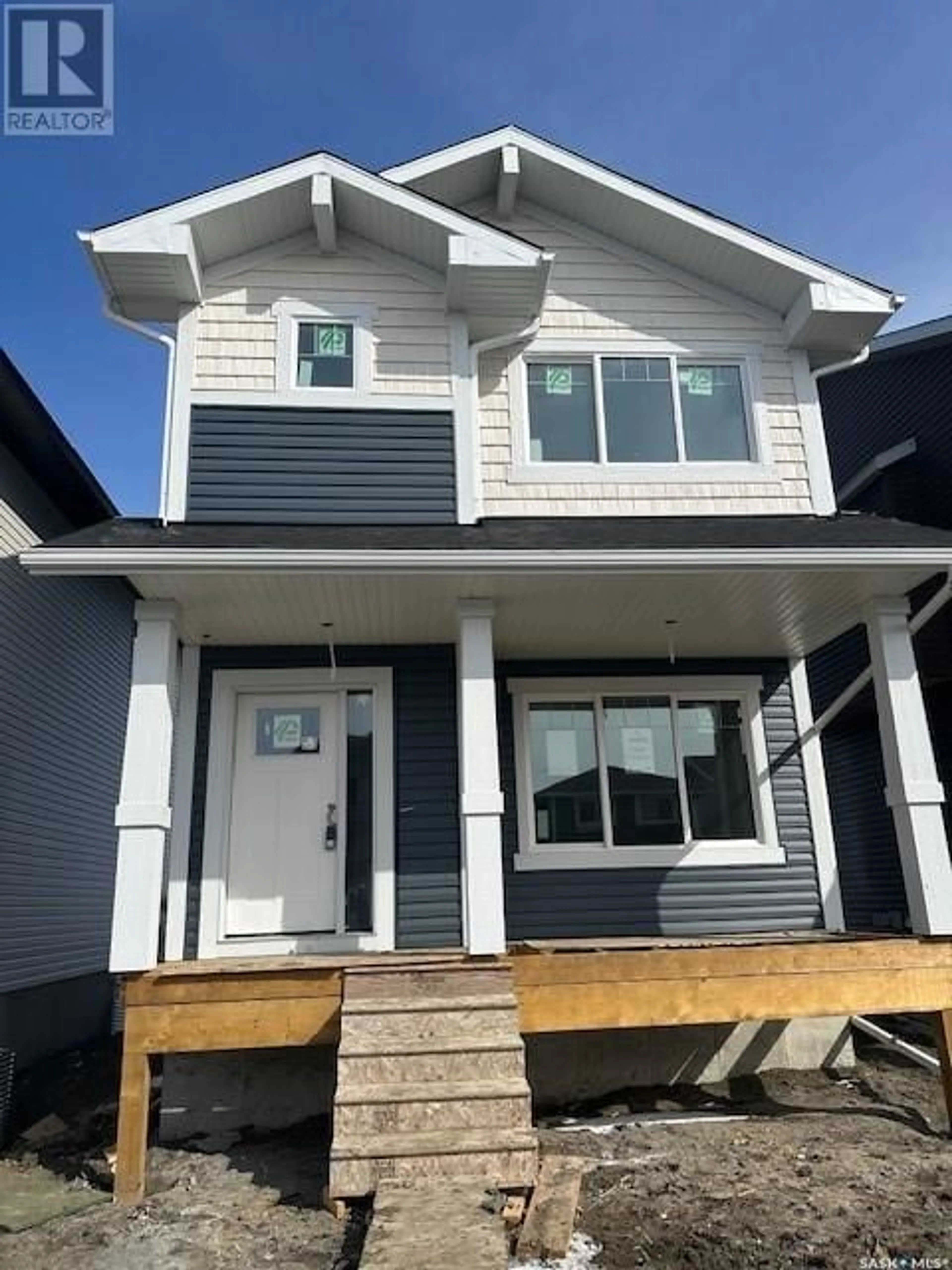 Home with vinyl exterior material, street for 5500 NICHOLSON AVENUE, Regina Saskatchewan S4V4B4