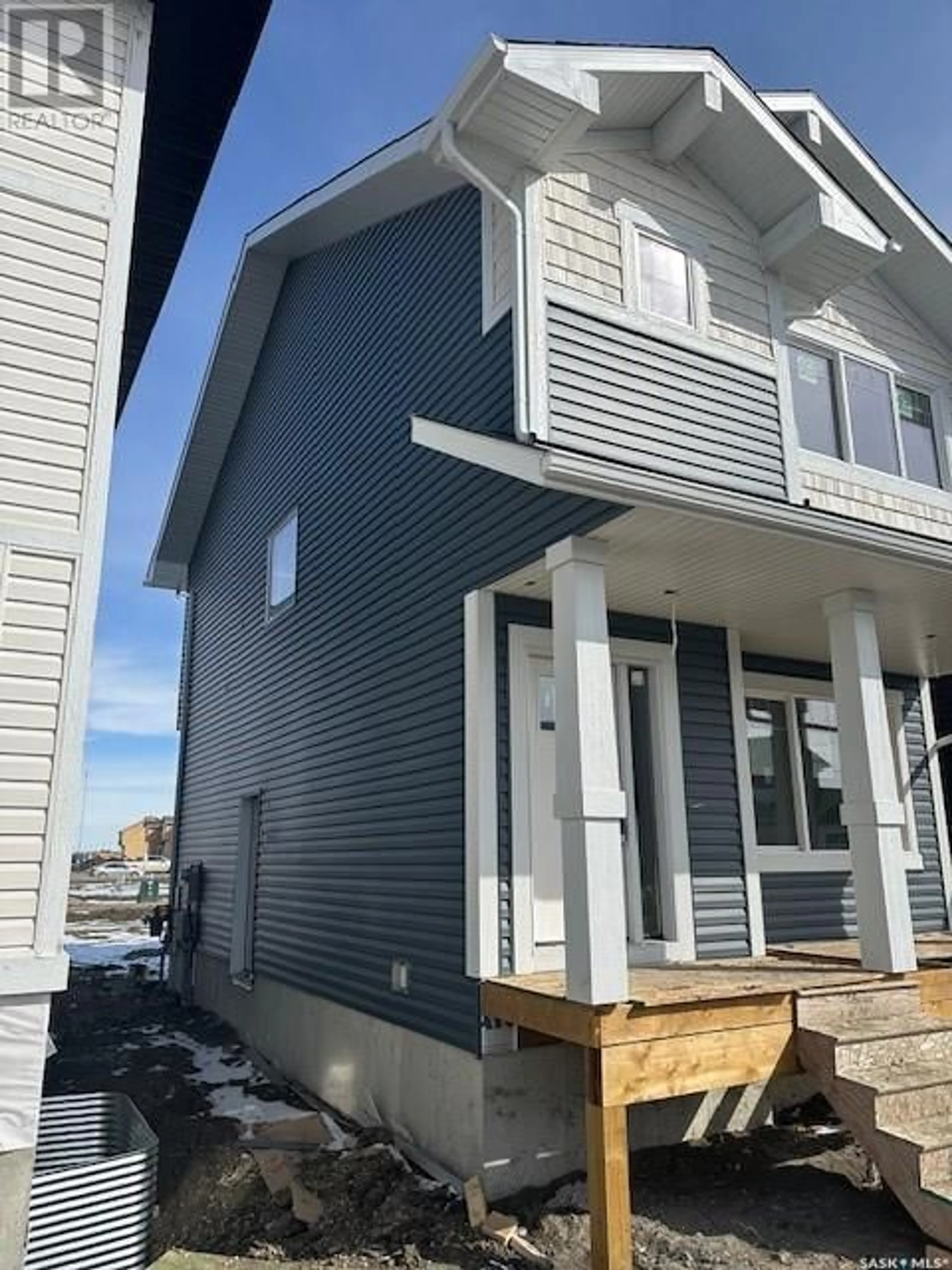 Home with vinyl exterior material, street for 5500 NICHOLSON AVENUE, Regina Saskatchewan S4V4B4