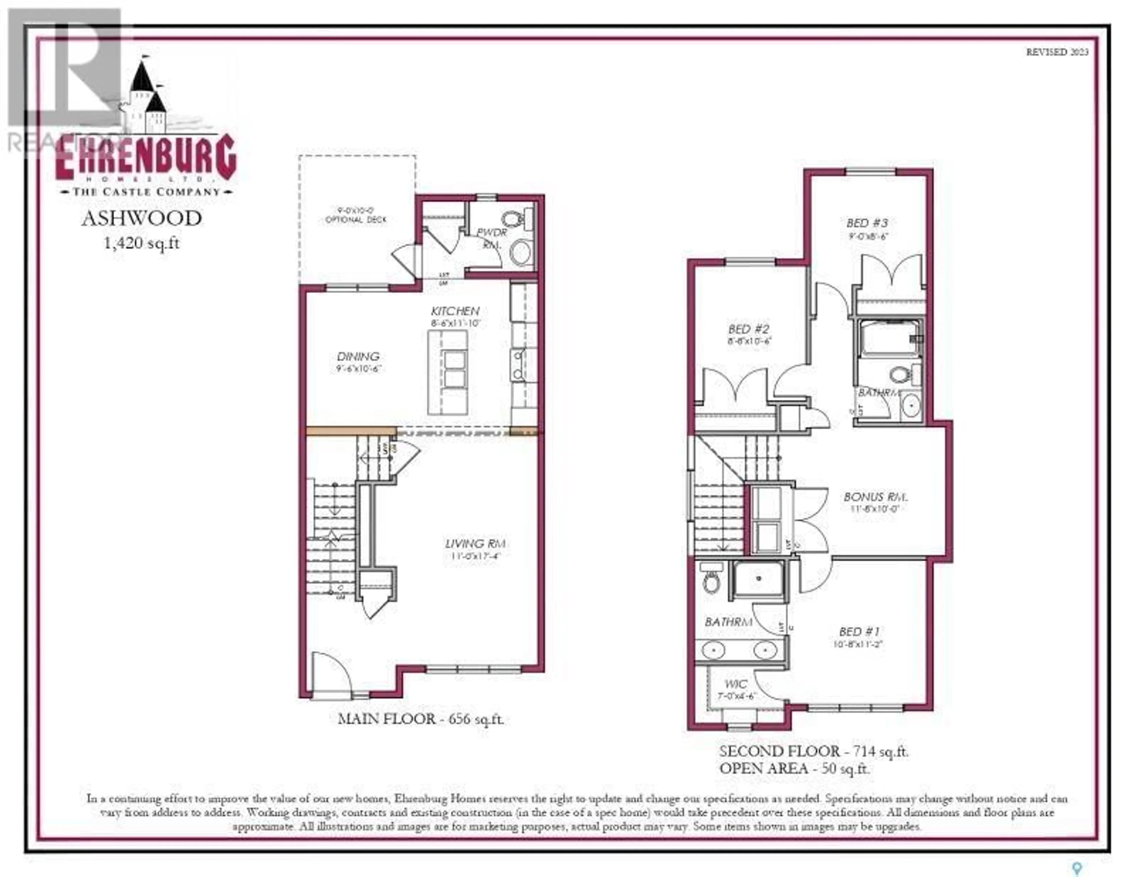 Floor plan for 5500 NICHOLSON AVENUE, Regina Saskatchewan S4V4B4