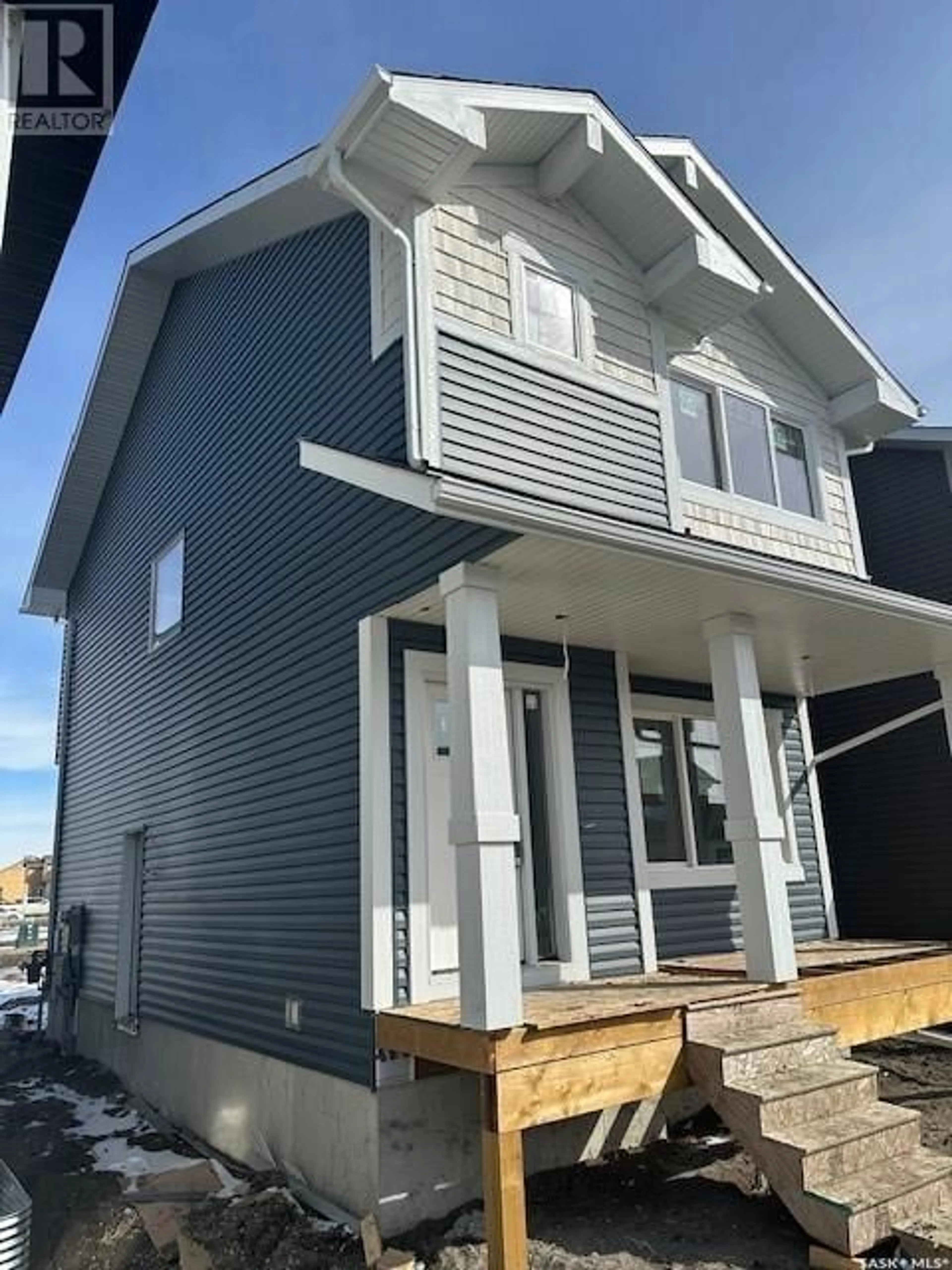 Home with vinyl exterior material, street for 5500 NICHOLSON AVENUE, Regina Saskatchewan S4V4B4