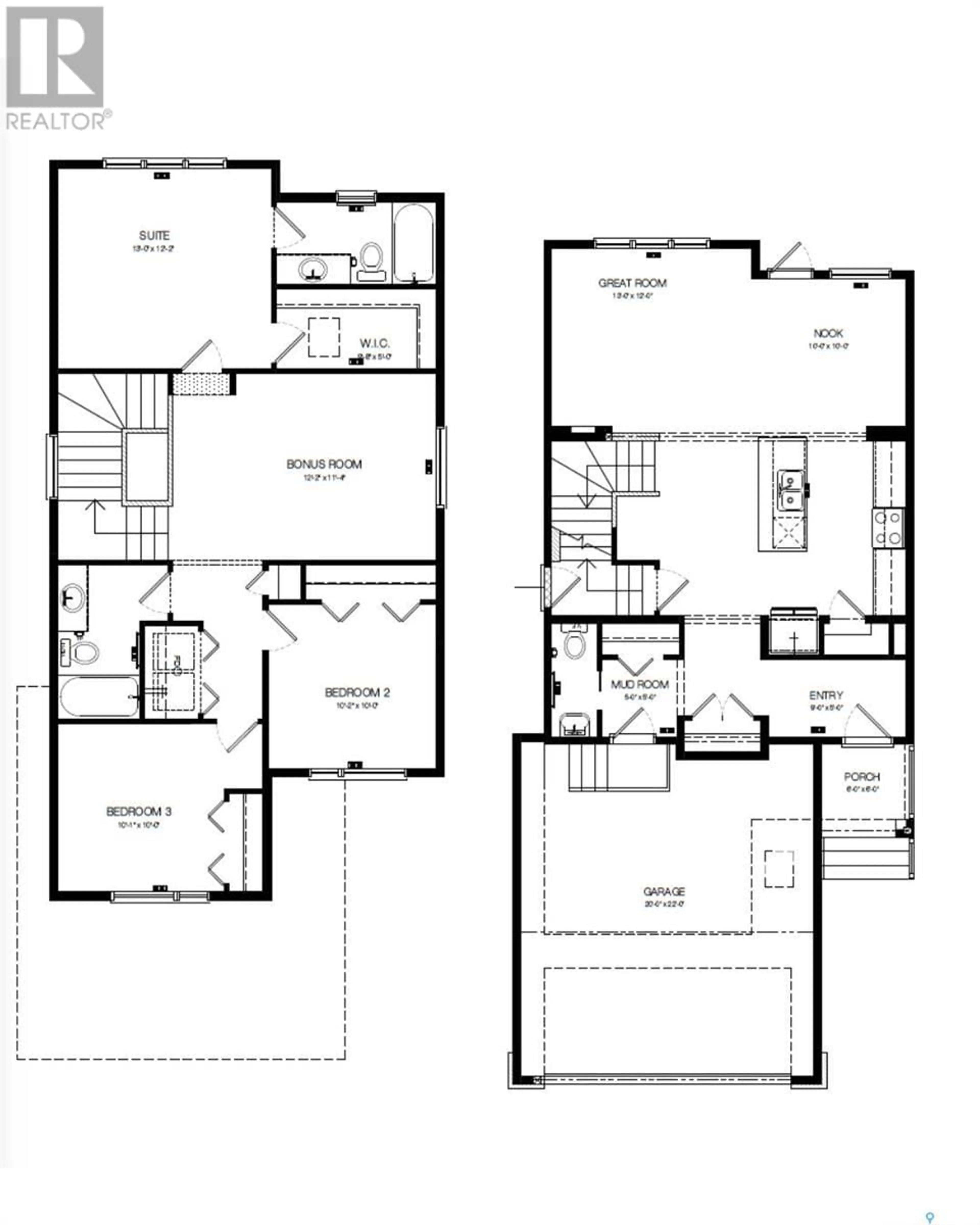 Floor plan for 3237 GREEN TURTLE ROAD, Regina Saskatchewan S4V4B1