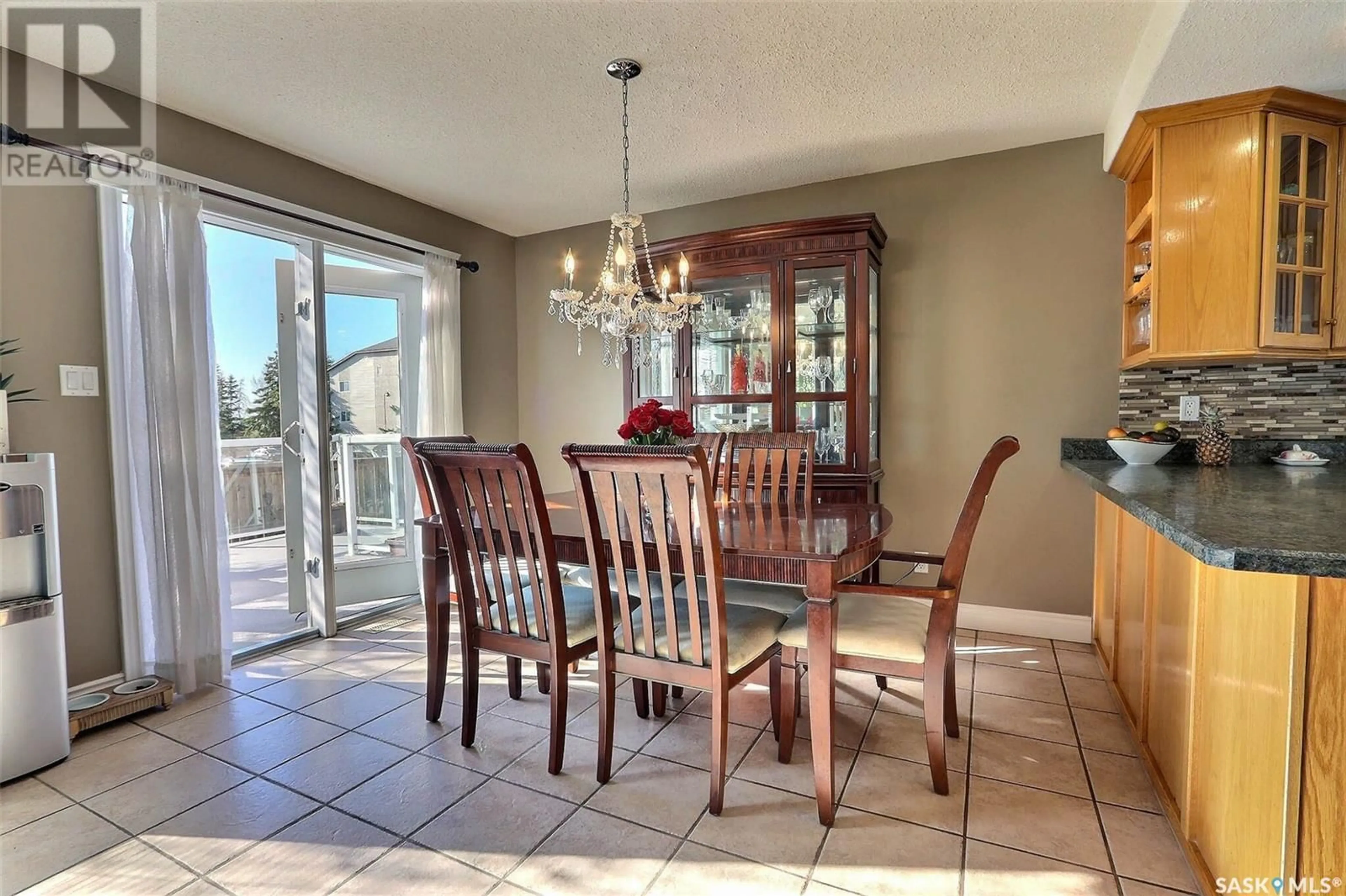 Dining room, ceramic/tile floor for 9 MEAGHER PLACE, Prince Albert Saskatchewan S6X1C3