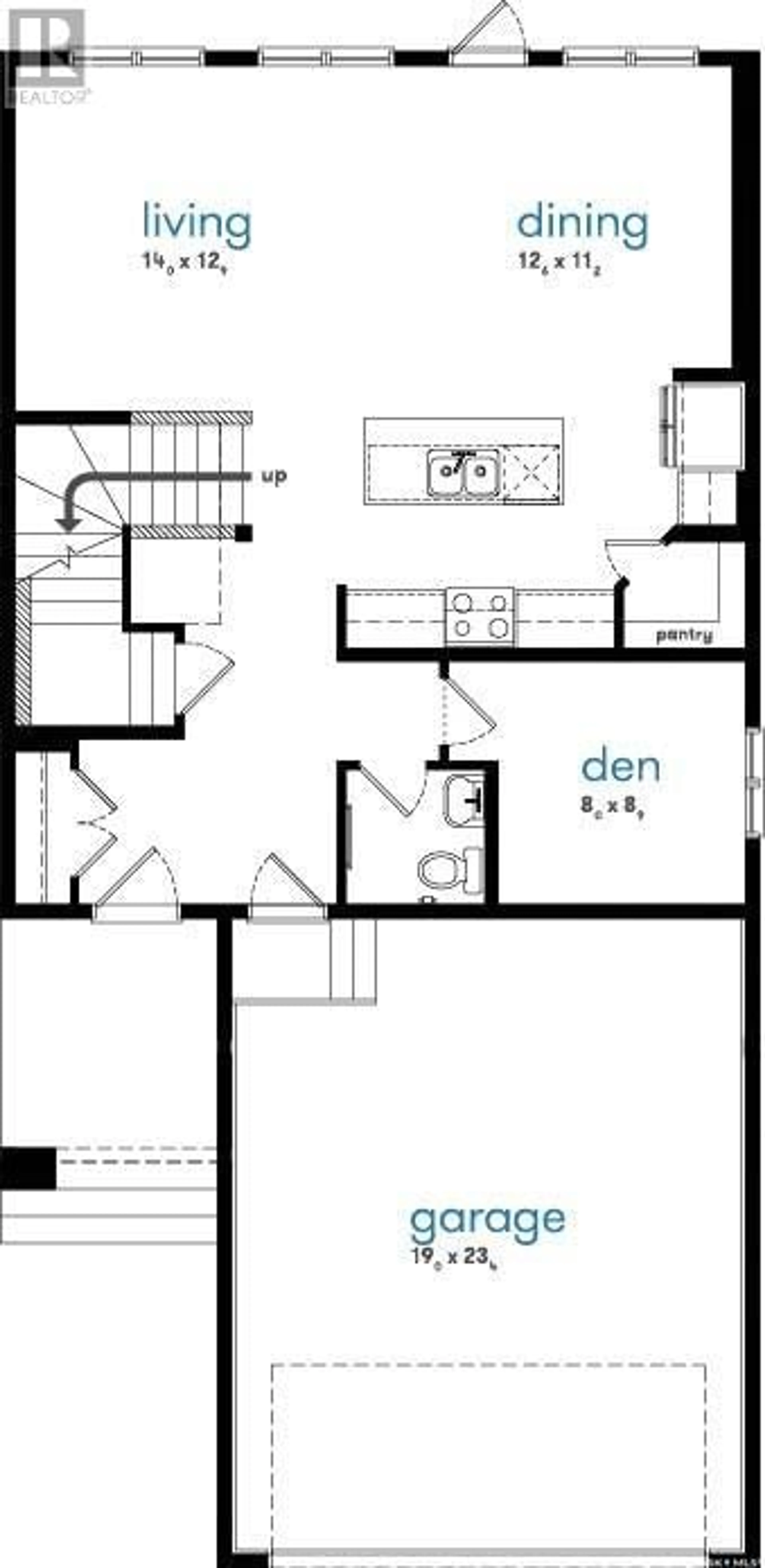 Floor plan for 5301 NICHOLSON AVENUE, Regina Saskatchewan S4V4B3
