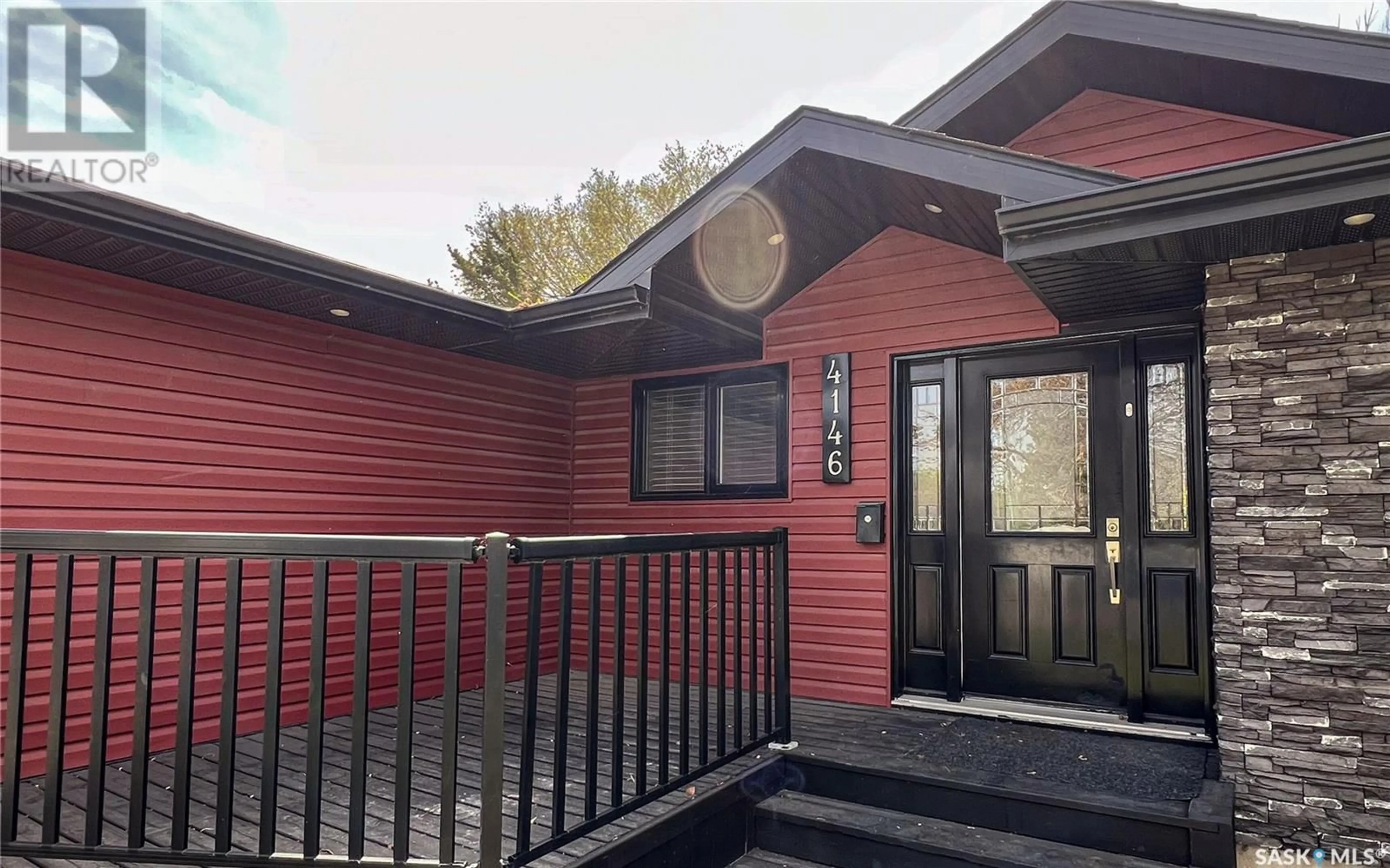 Home with vinyl exterior material, street for 4146 DEGEER STREET, Saskatoon Saskatchewan S7H4S8