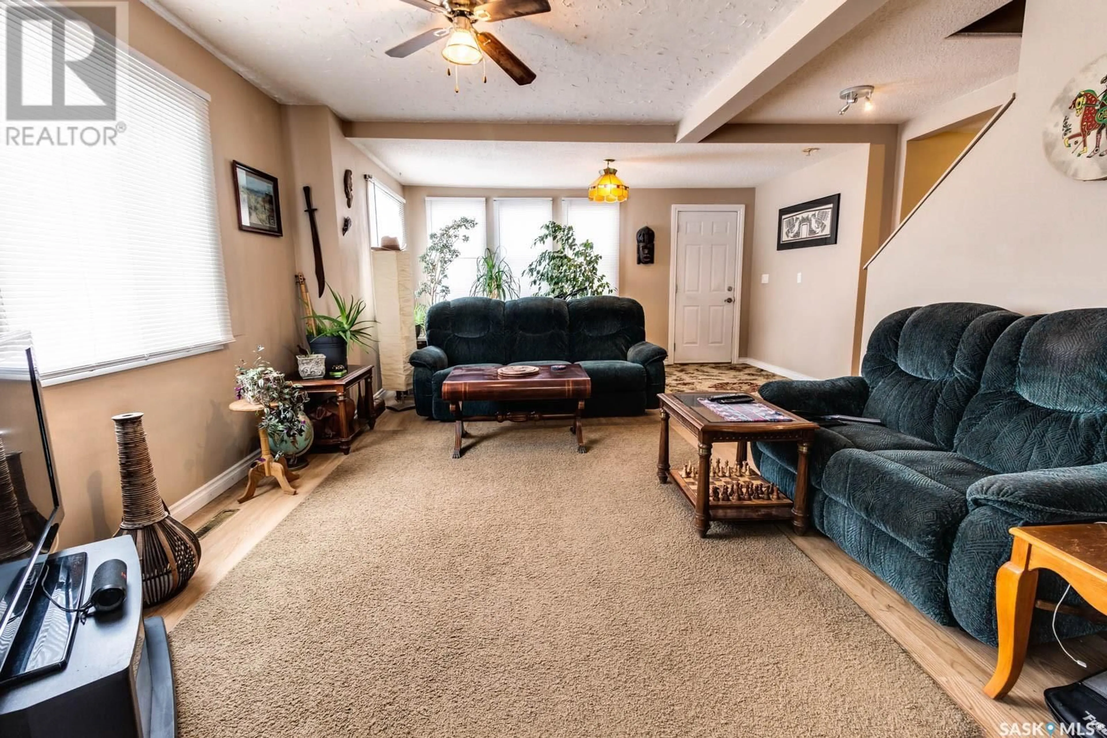 Living room with furniture, unknown for 104 DRYSDALE STREET, Rouleau Saskatchewan S0G4H0