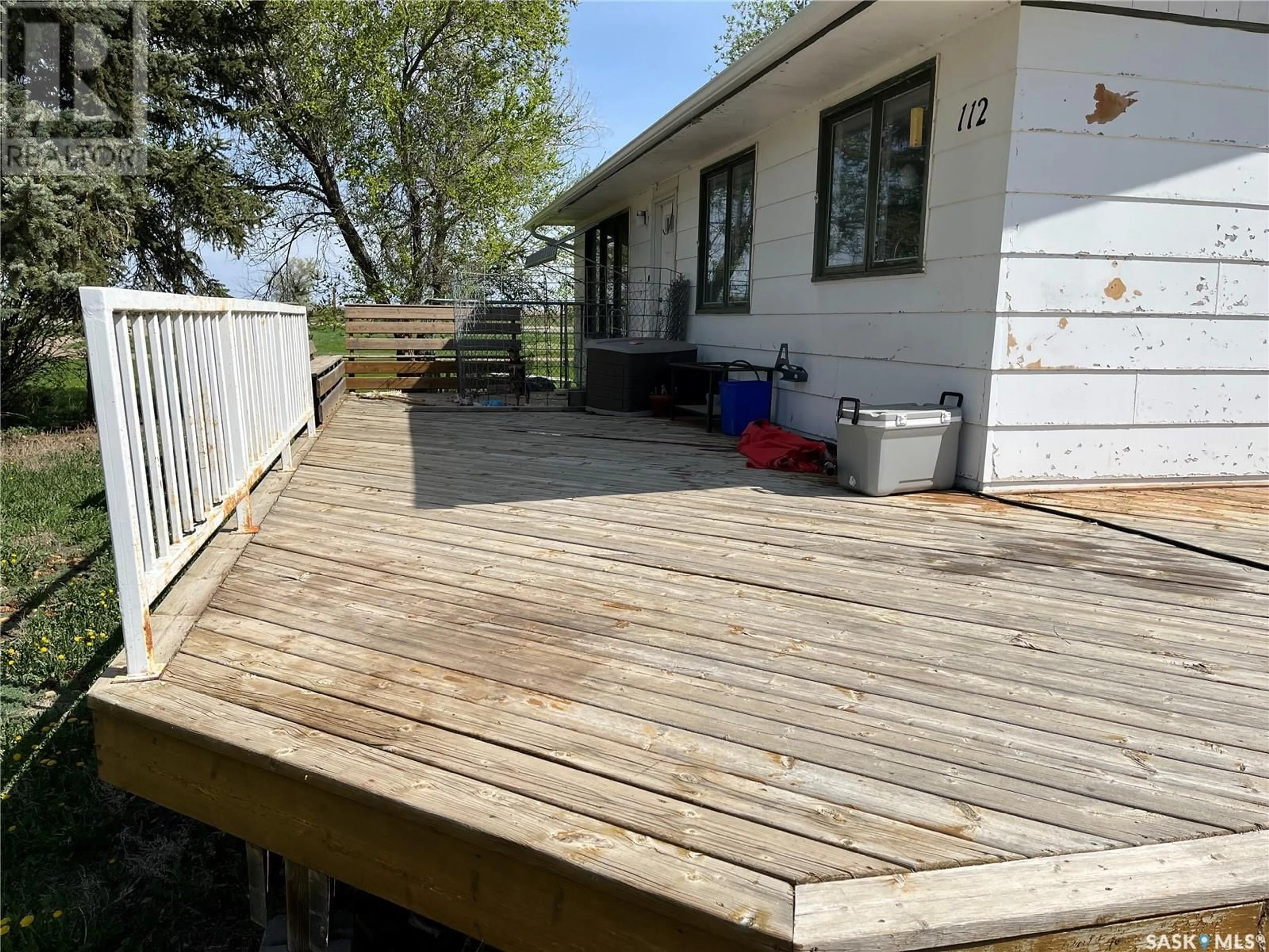 Patio, unknown for 112 EDWARD STREET, Hazenmore Saskatchewan S0H1C0