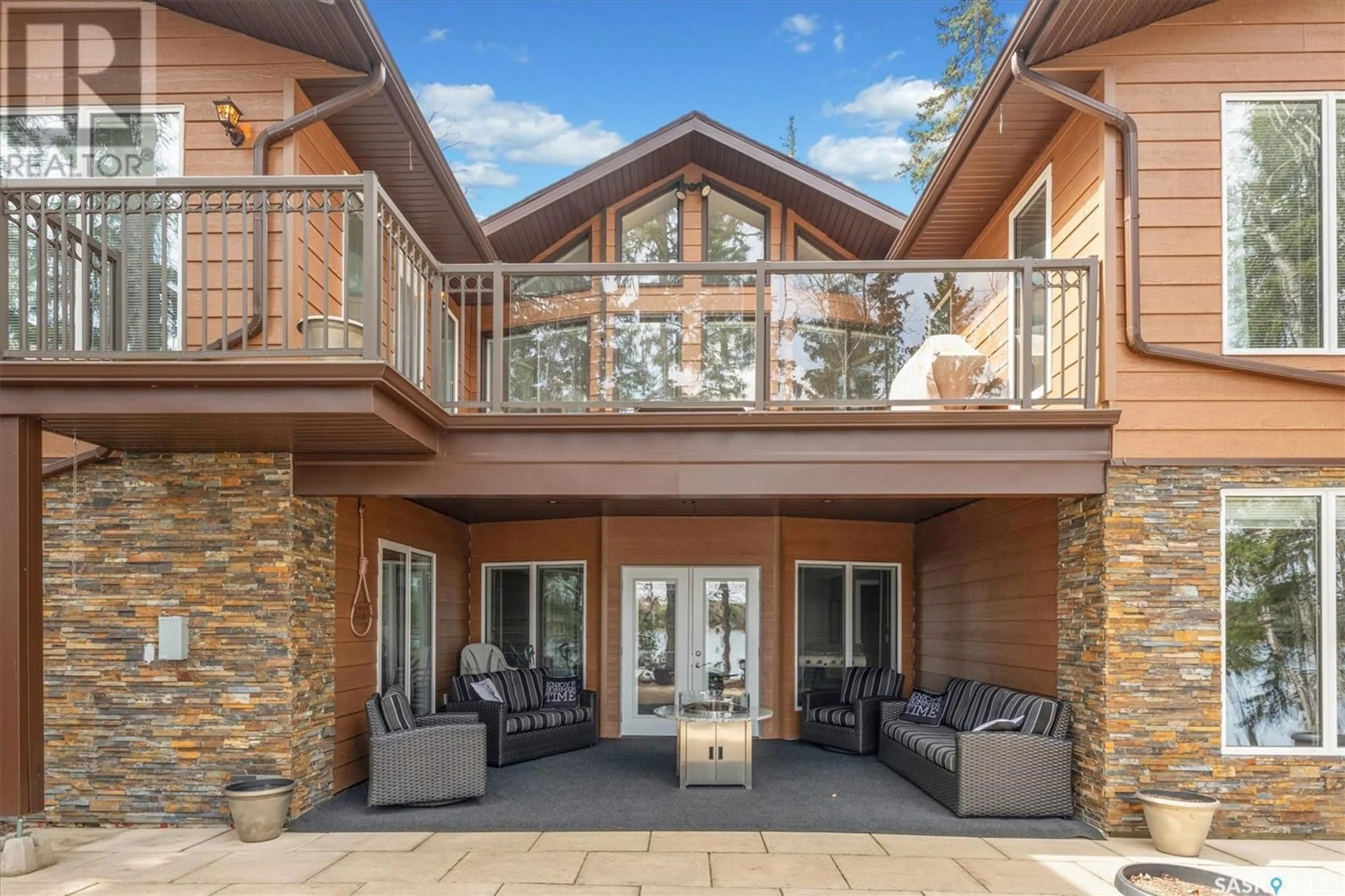 Patio, unknown for 134 LAKESHORE COURT, Echo Bay Saskatchewan S0J2G0
