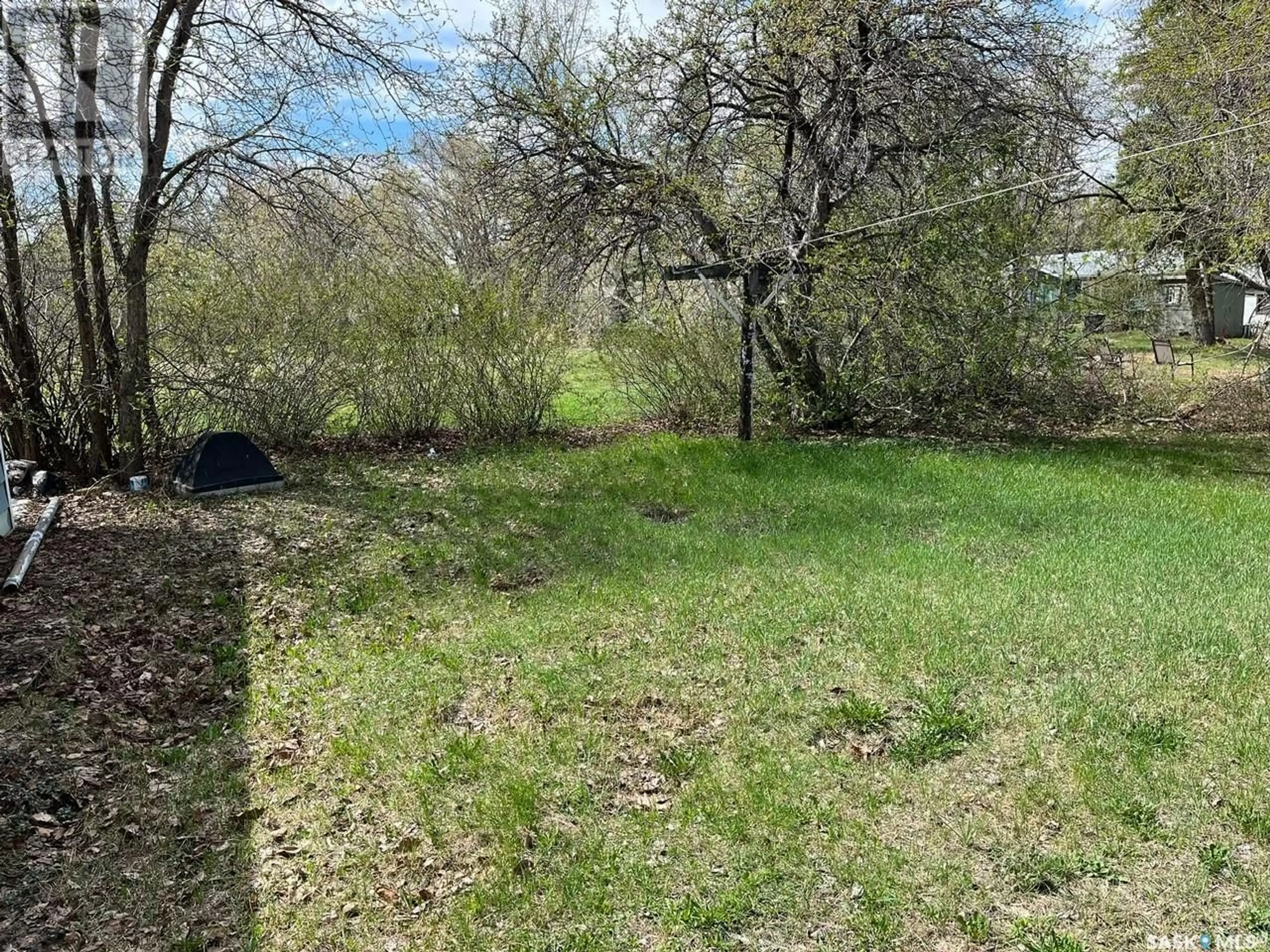 A pic from outside/outdoor area/front of a property/back of a property/a pic from drone, forest/trees view for 408 DESMOND STREET, Grenfell Saskatchewan S0G2B0