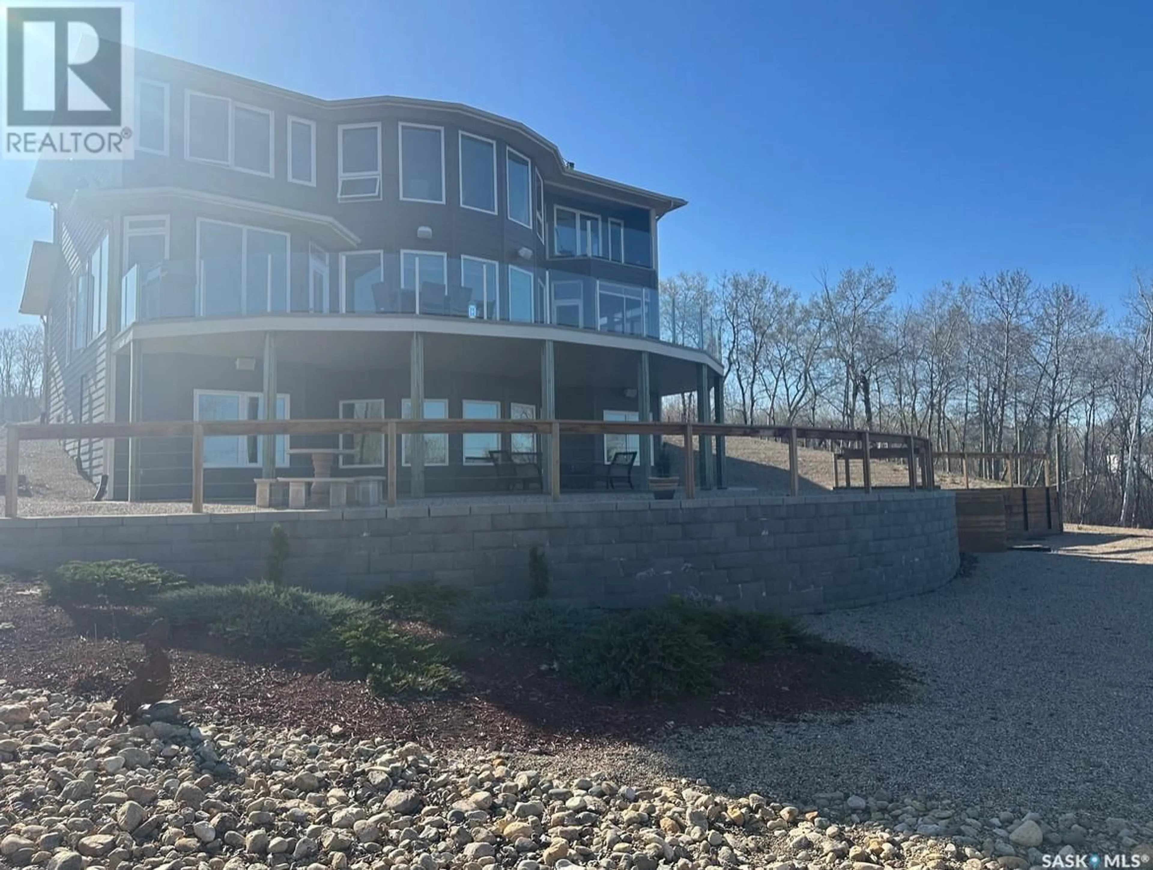 A pic from outside/outdoor area/front of a property/back of a property/a pic from drone, water/lake/river/ocean view for 40-41-42 KEPULA LANE, Calder Rm No. 241 Saskatchewan S0G3N0