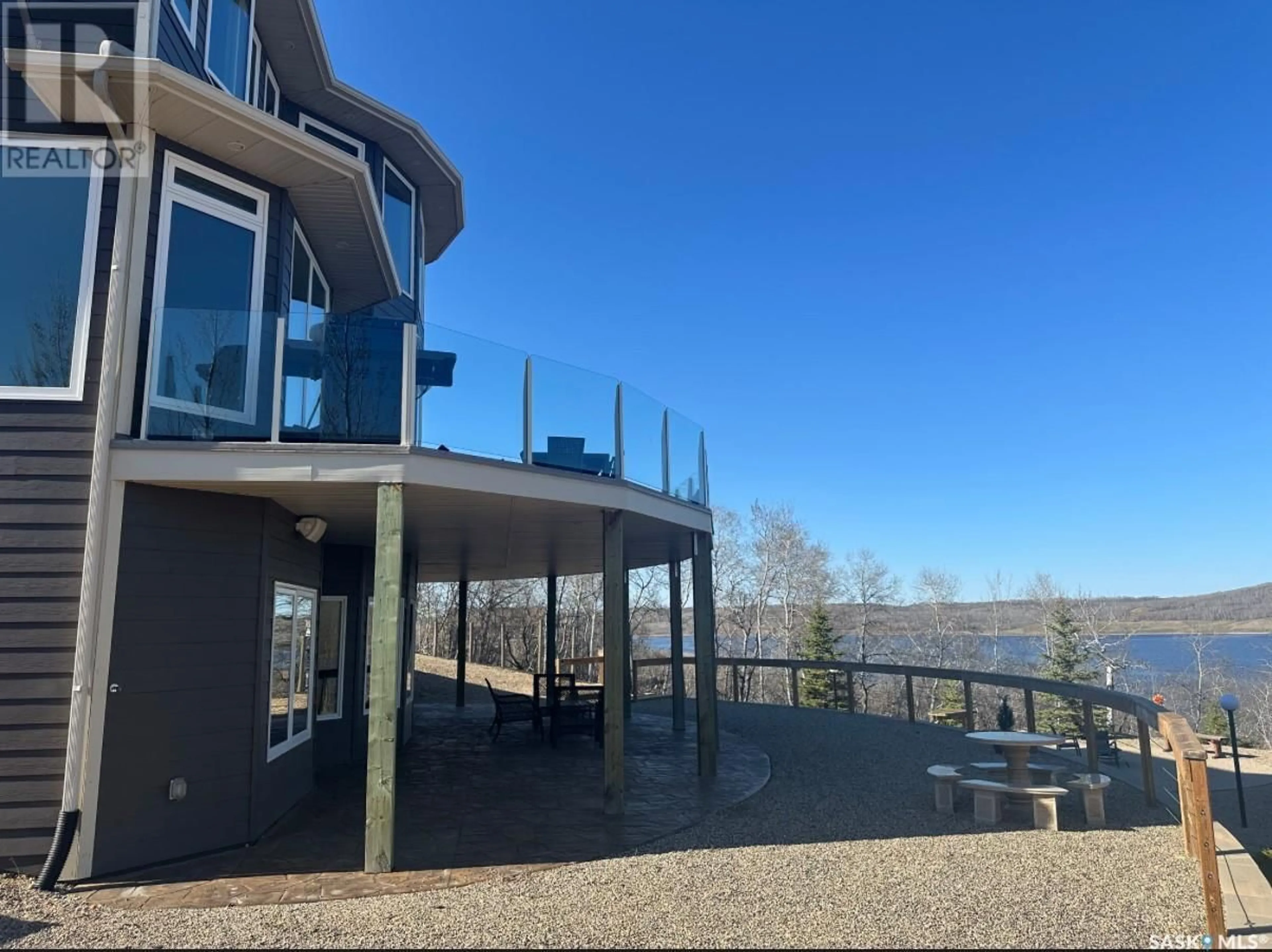 A pic from outside/outdoor area/front of a property/back of a property/a pic from drone, water/lake/river/ocean view for 40-41-42 KEPULA LANE, Calder Rm No. 241 Saskatchewan S0G3N0