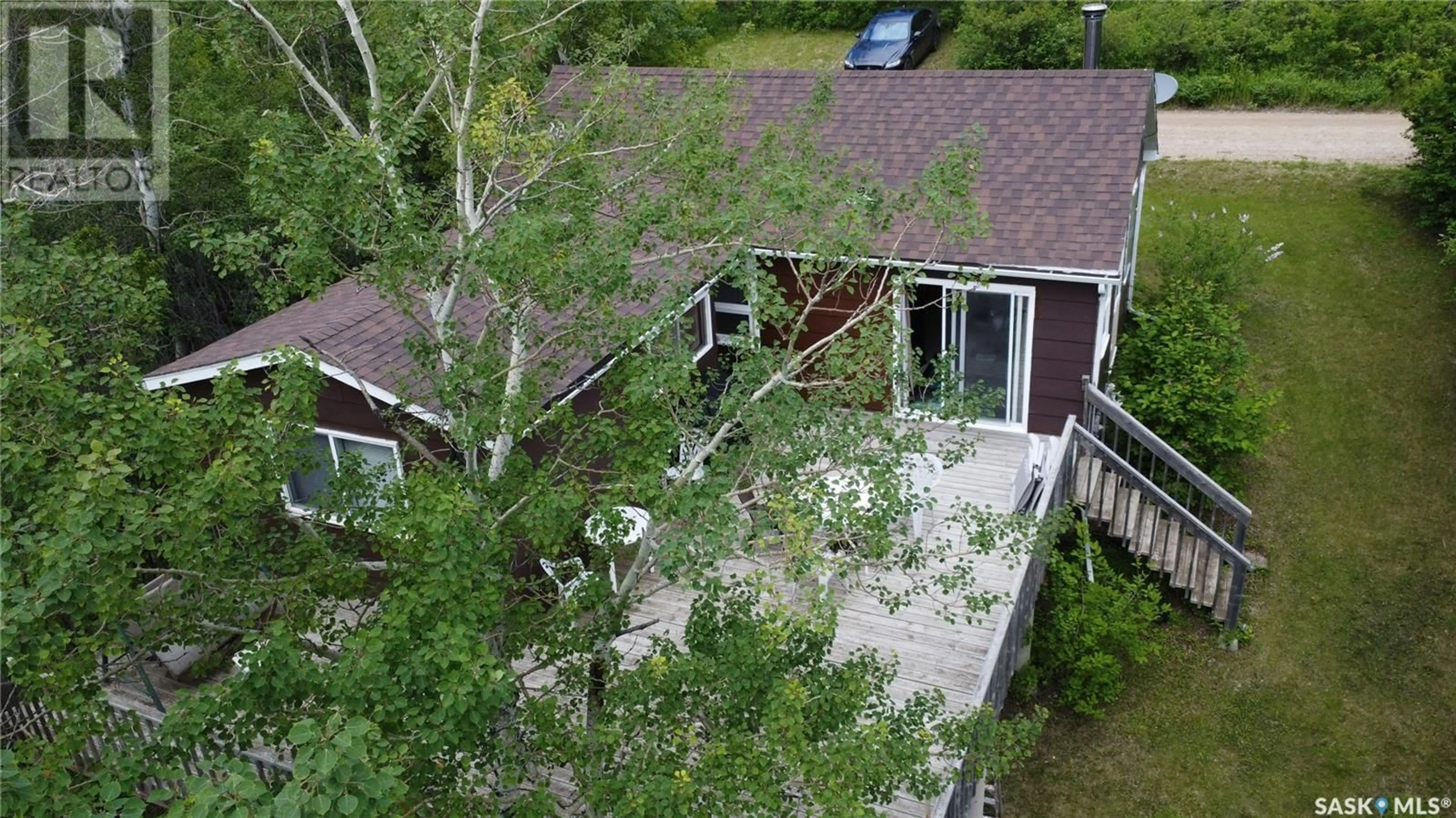 A pic from outside/outdoor area/front of a property/back of a property/a pic from drone, unknown for 5714 NELSON BEACH, Wakaw Lake Saskatchewan S0K4P0