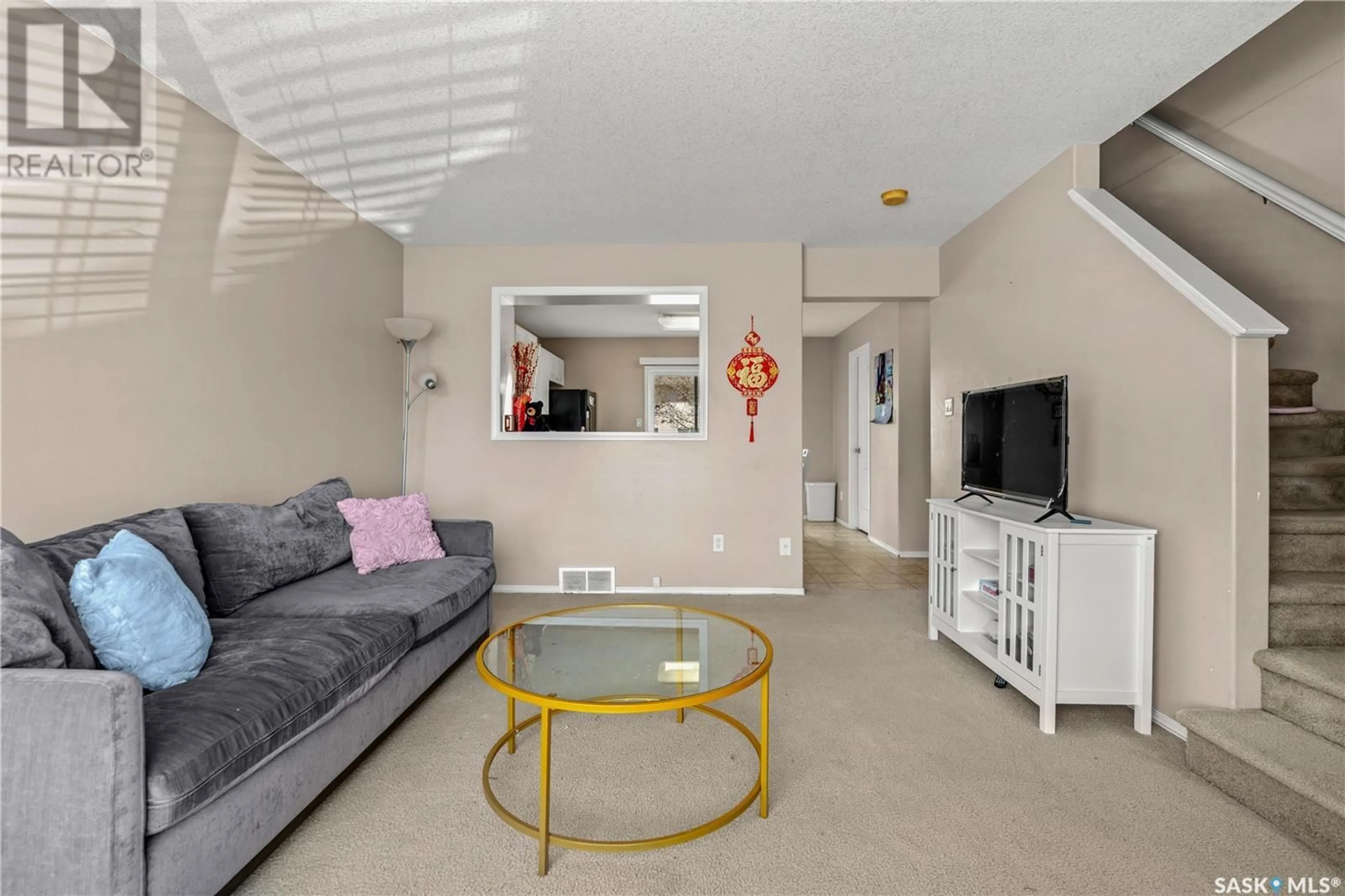Living room with furniture, unknown for 2748 CRANBOURN CRESCENT, Regina Saskatchewan S4V3C1