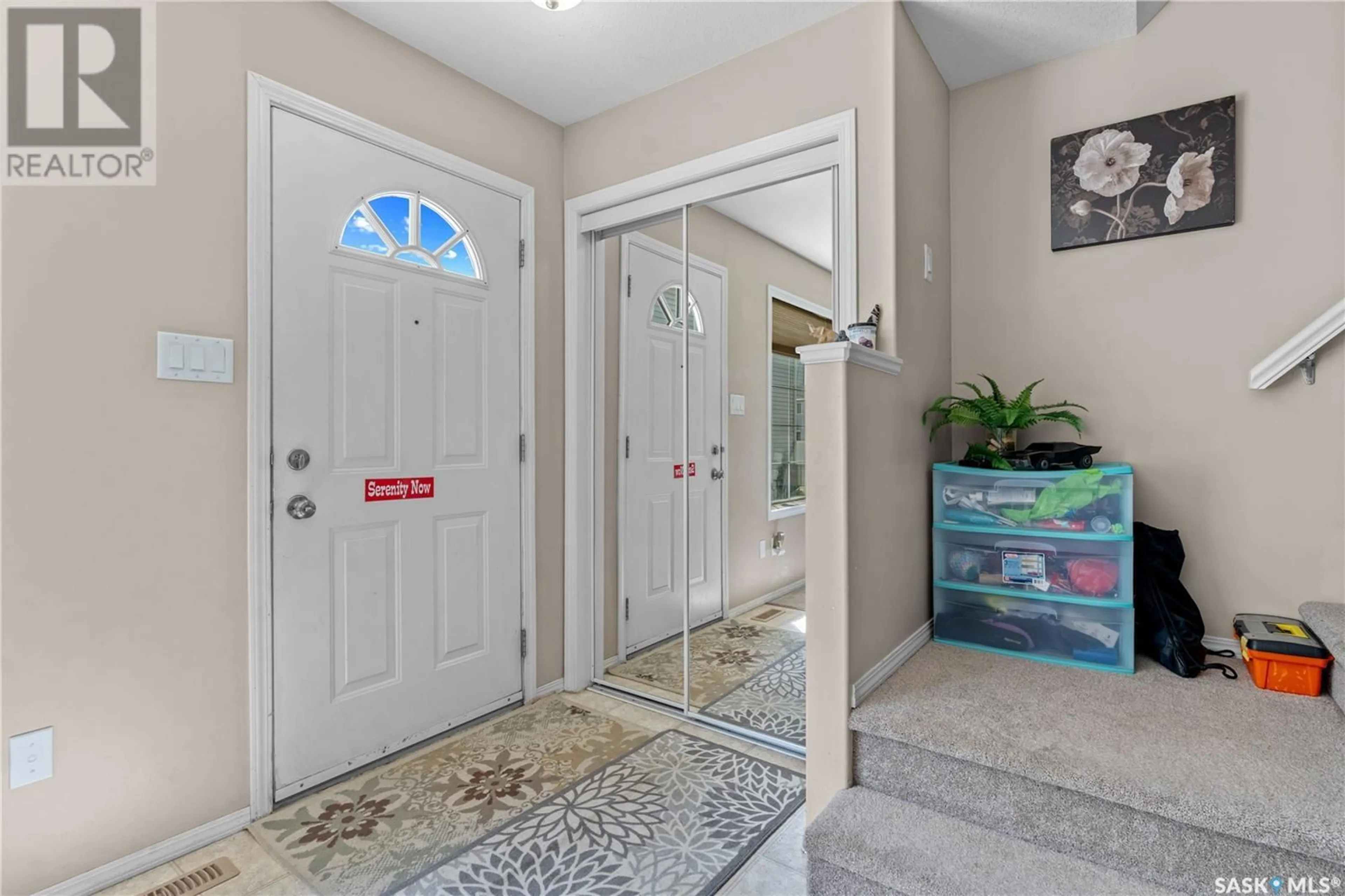 Indoor entryway for 2750 CRANBOURN CRESCENT, Regina Saskatchewan S4V3C1
