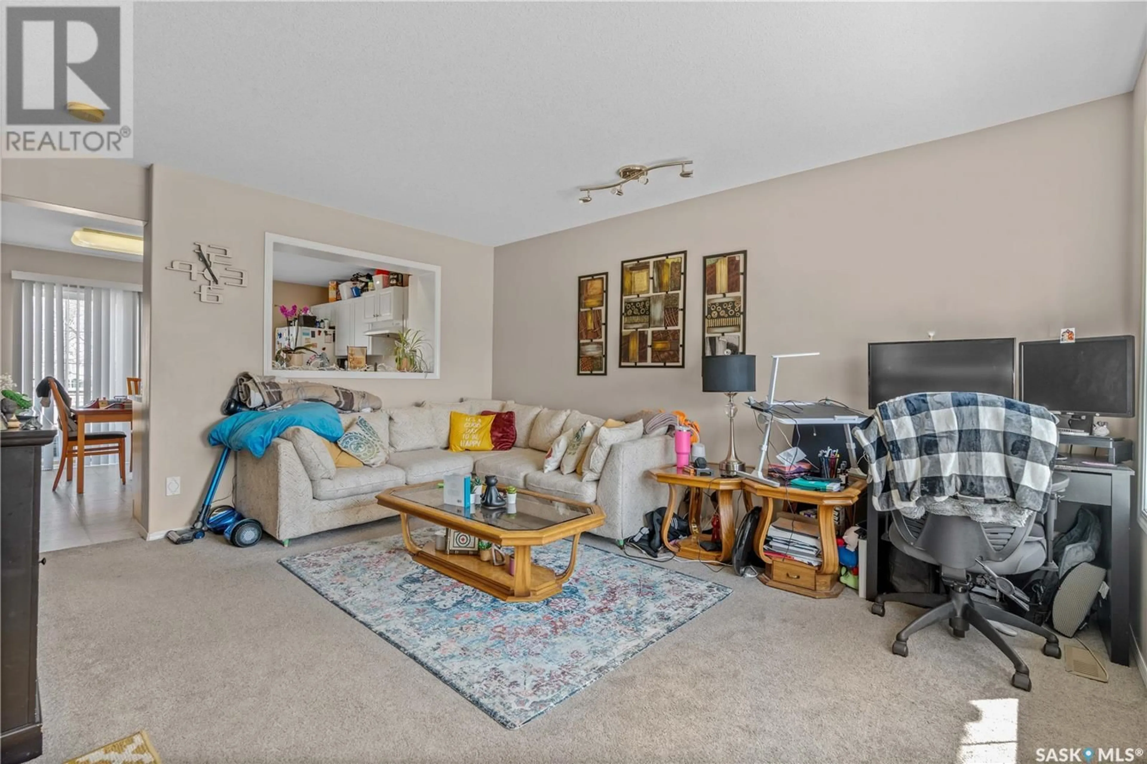 Living room with furniture, unknown for 2750 CRANBOURN CRESCENT, Regina Saskatchewan S4V3C1