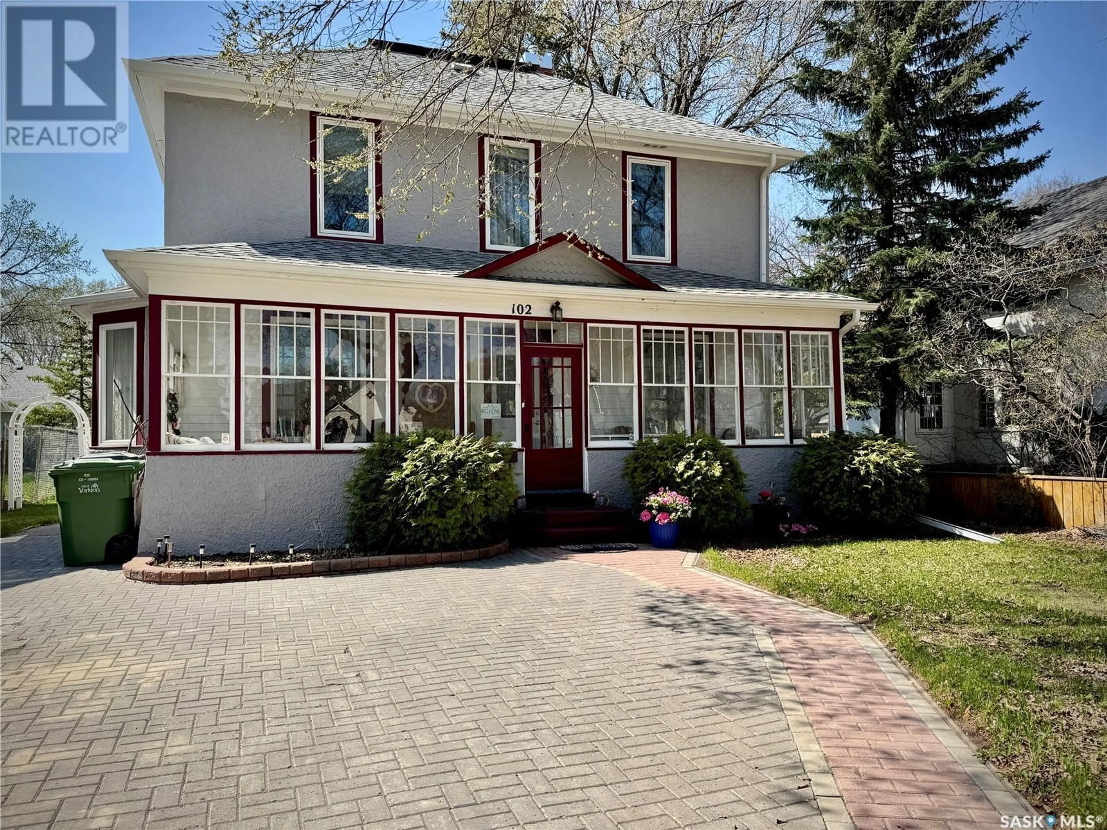 Home with brick exterior material, street for 102 THIRD AVENUE, Yorkton Saskatchewan S3N1C3