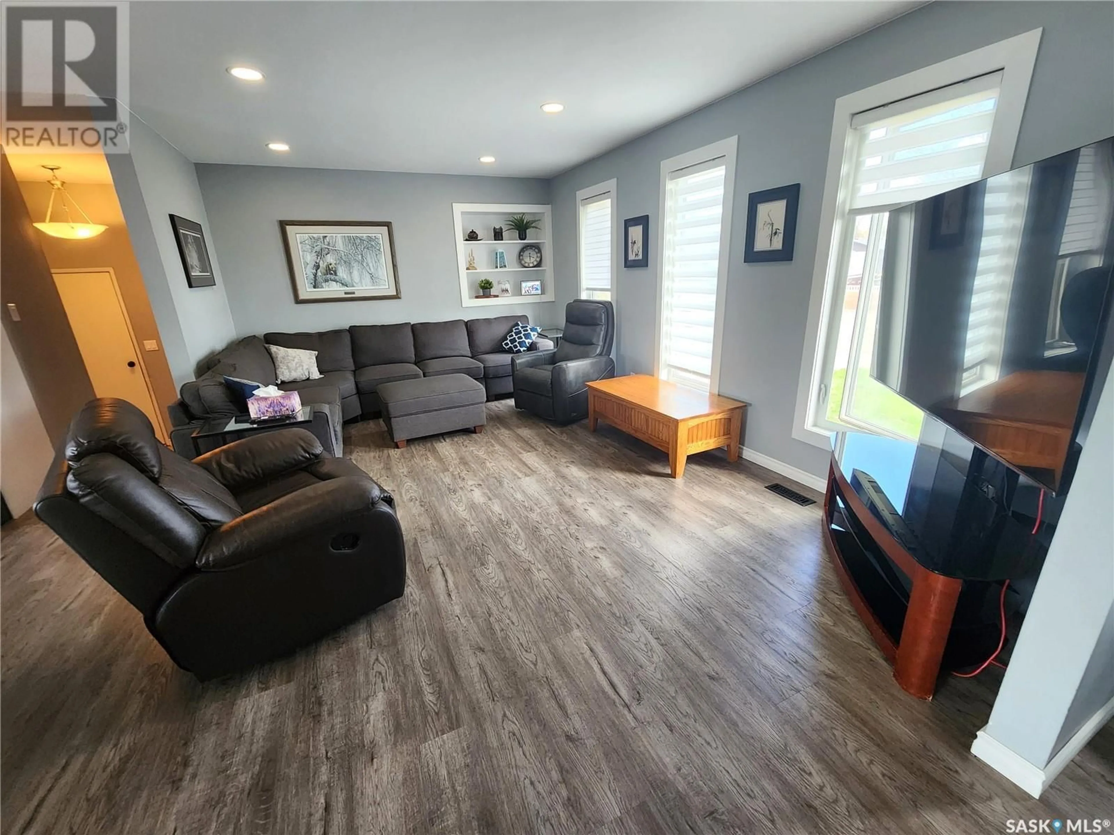 Living room with furniture, unknown for 1600 WAHLMEIER DRIVE, Estevan Saskatchewan S4A2L4