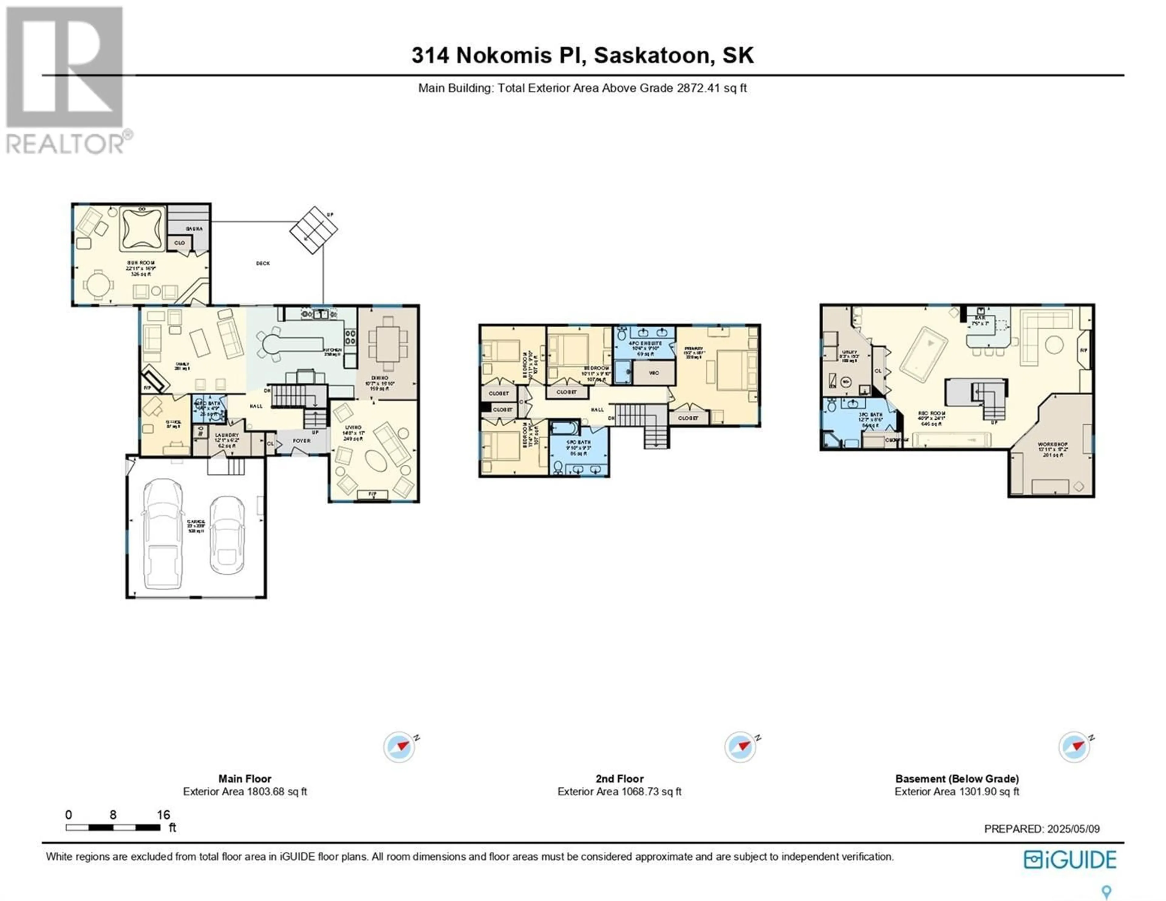 Floor plan for 314 NOKOMIS PLACE, Saskatoon Saskatchewan S7K5E2