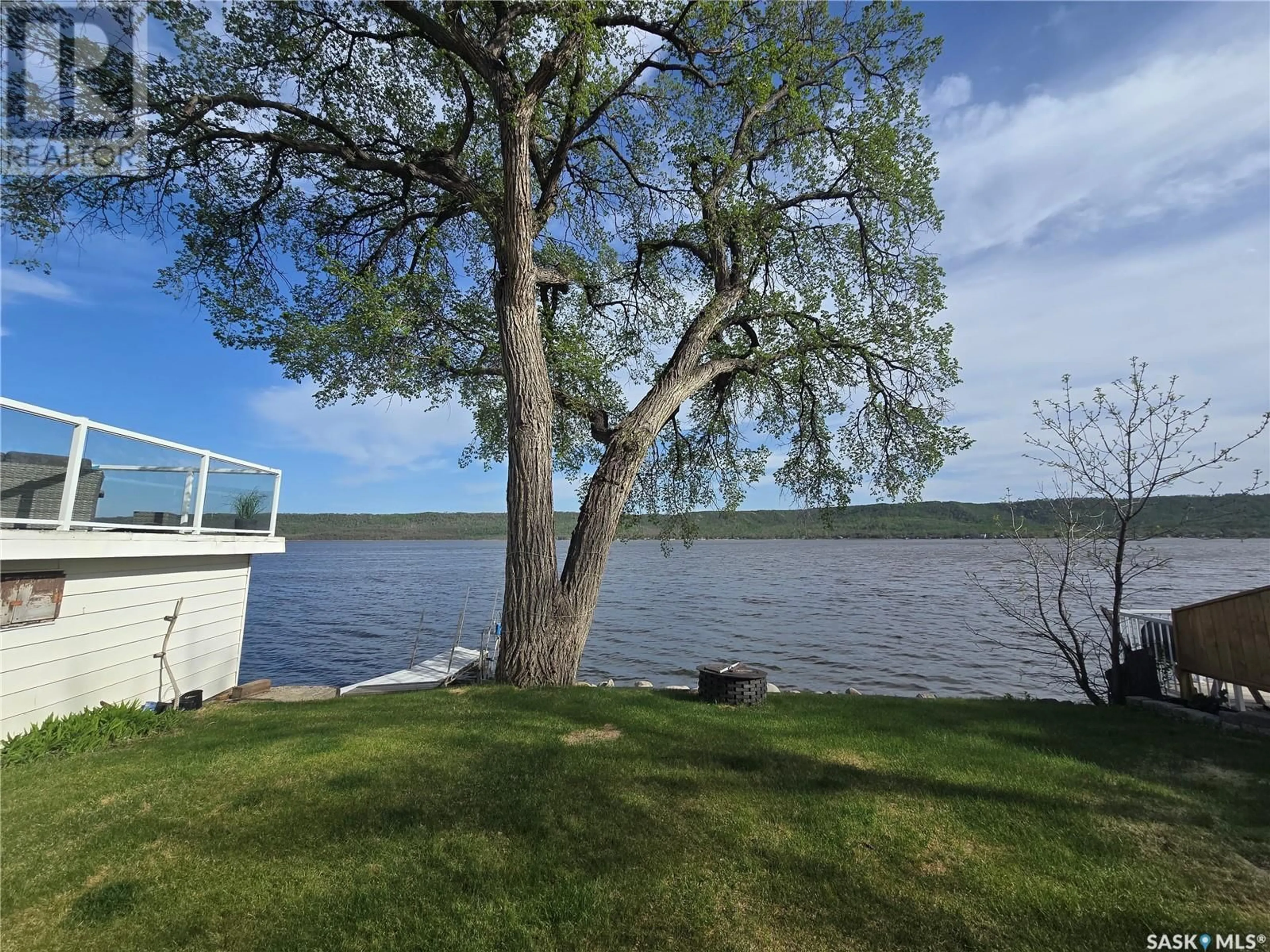 Patio, water/lake/river/ocean view for 82 ELK ROAD, Crooked Lake Saskatchewan S0G2B0