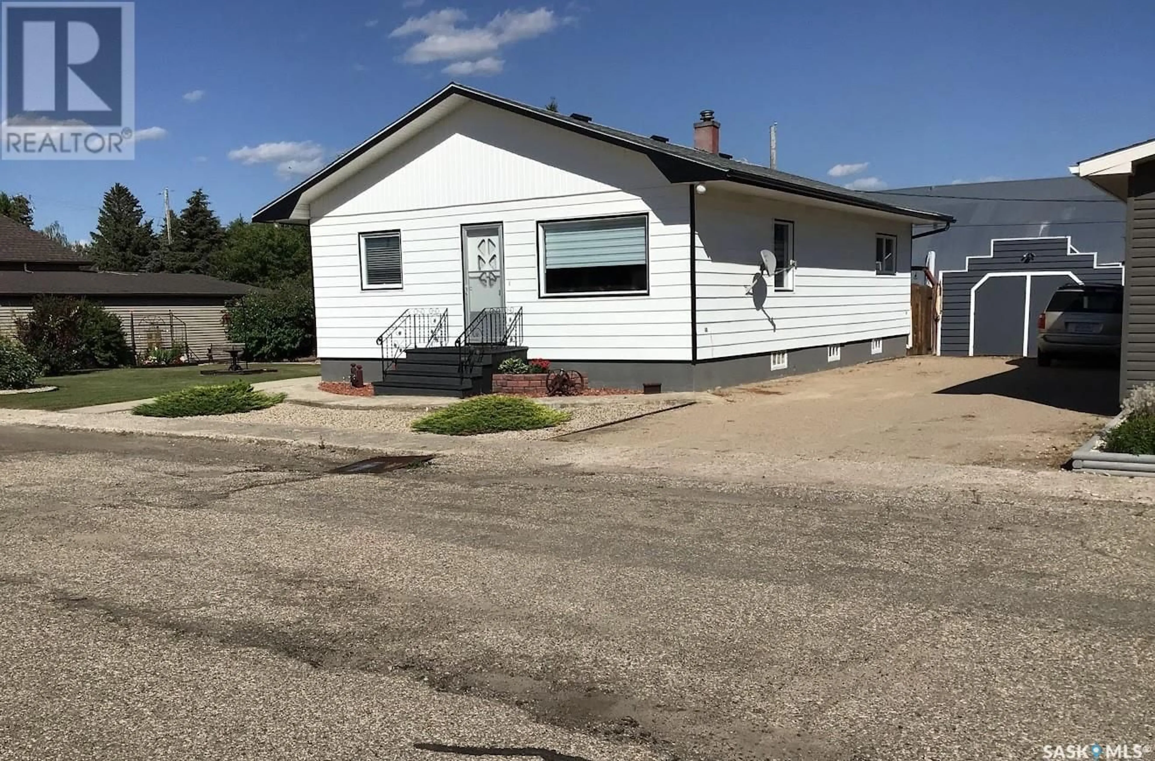 A pic from outside/outdoor area/front of a property/back of a property/a pic from drone, street for 150 MAIN STREET, Grayson Saskatchewan S0A1E0