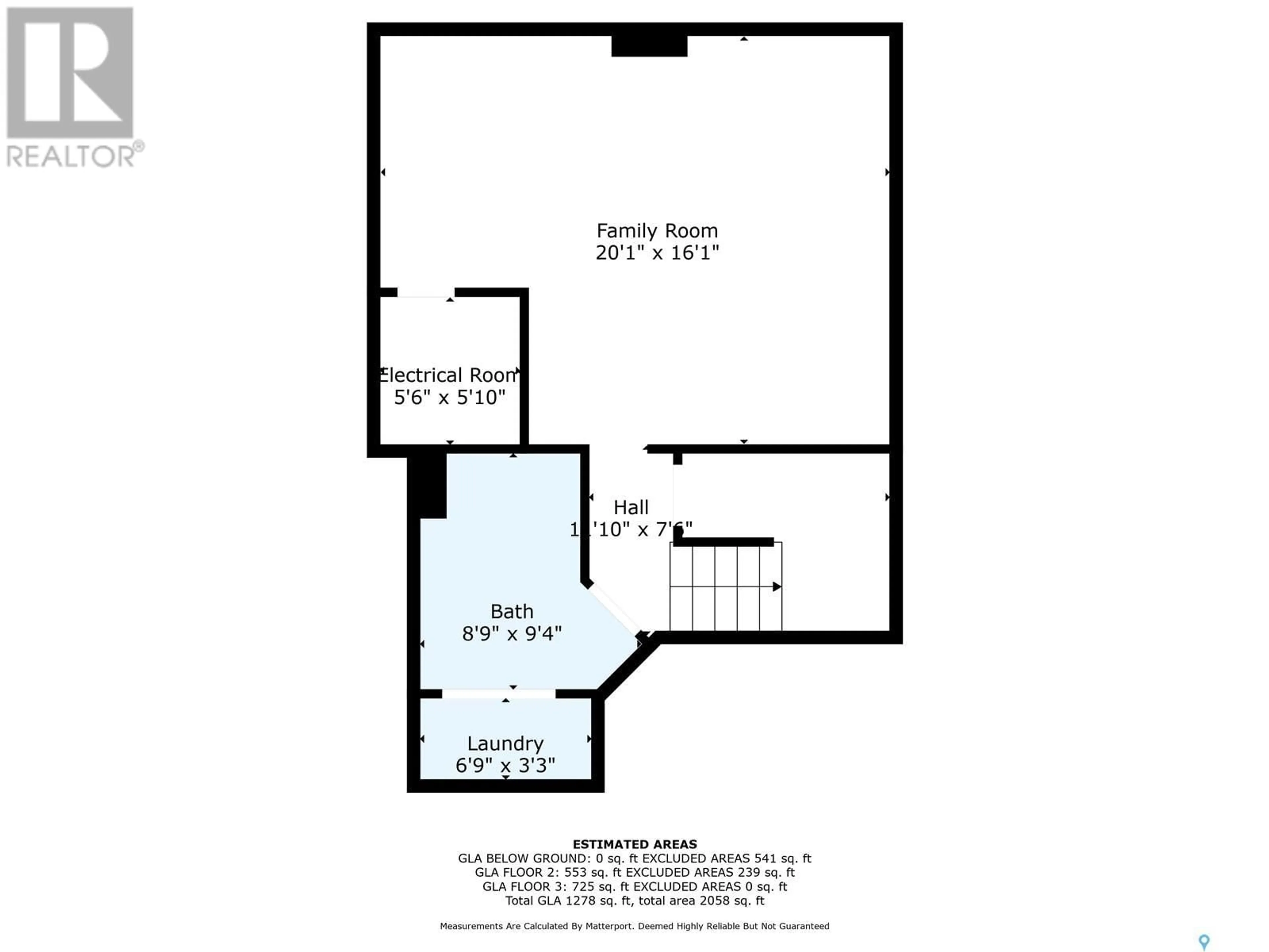 Floor plan for 58 127 BANYAN CRESCENT, Saskatoon Saskatchewan S7V1G5
