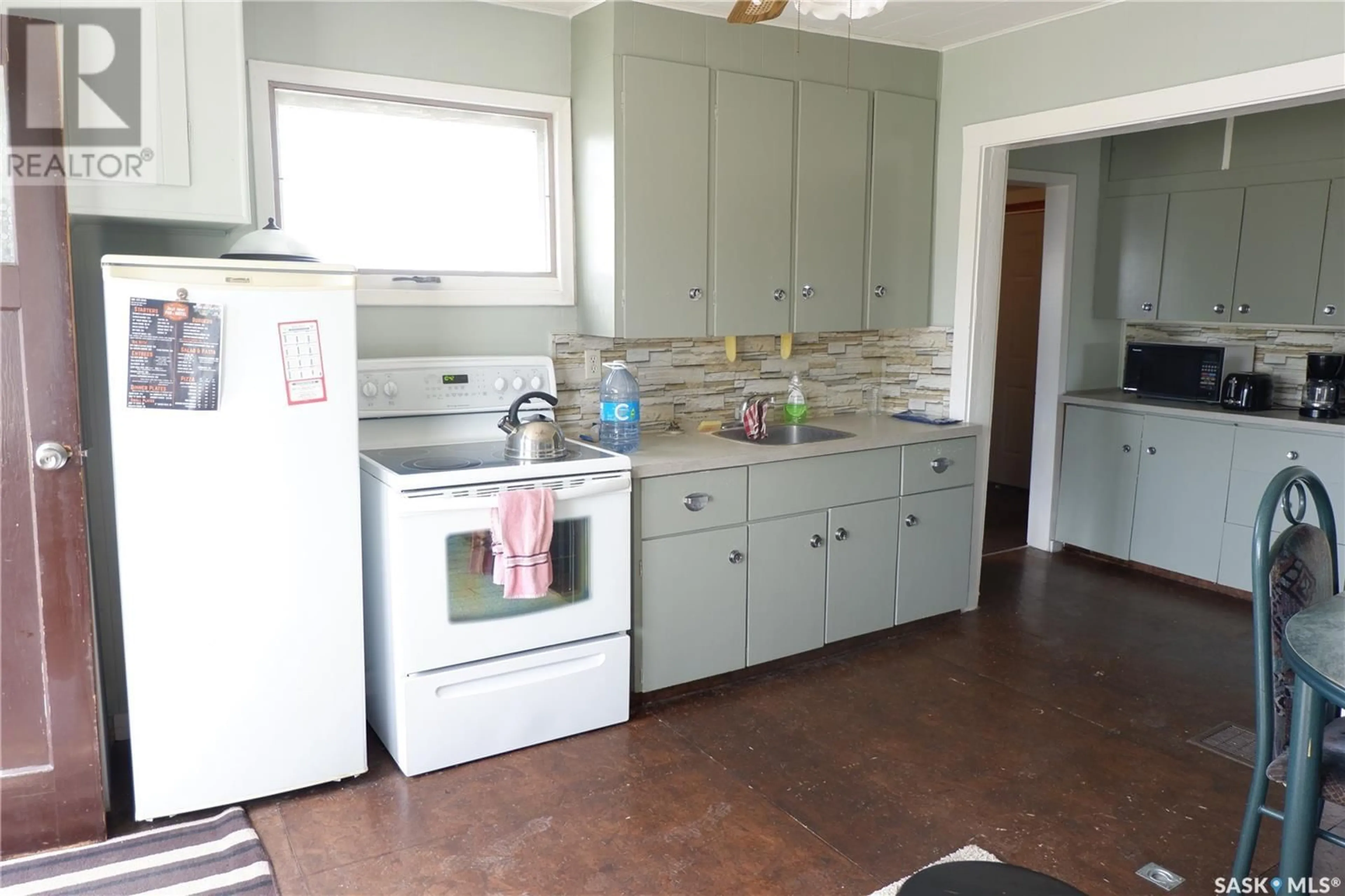 Standard kitchen, ceramic/tile floor for 11 B AVENUE, Willow Bunch Saskatchewan S0H4K0