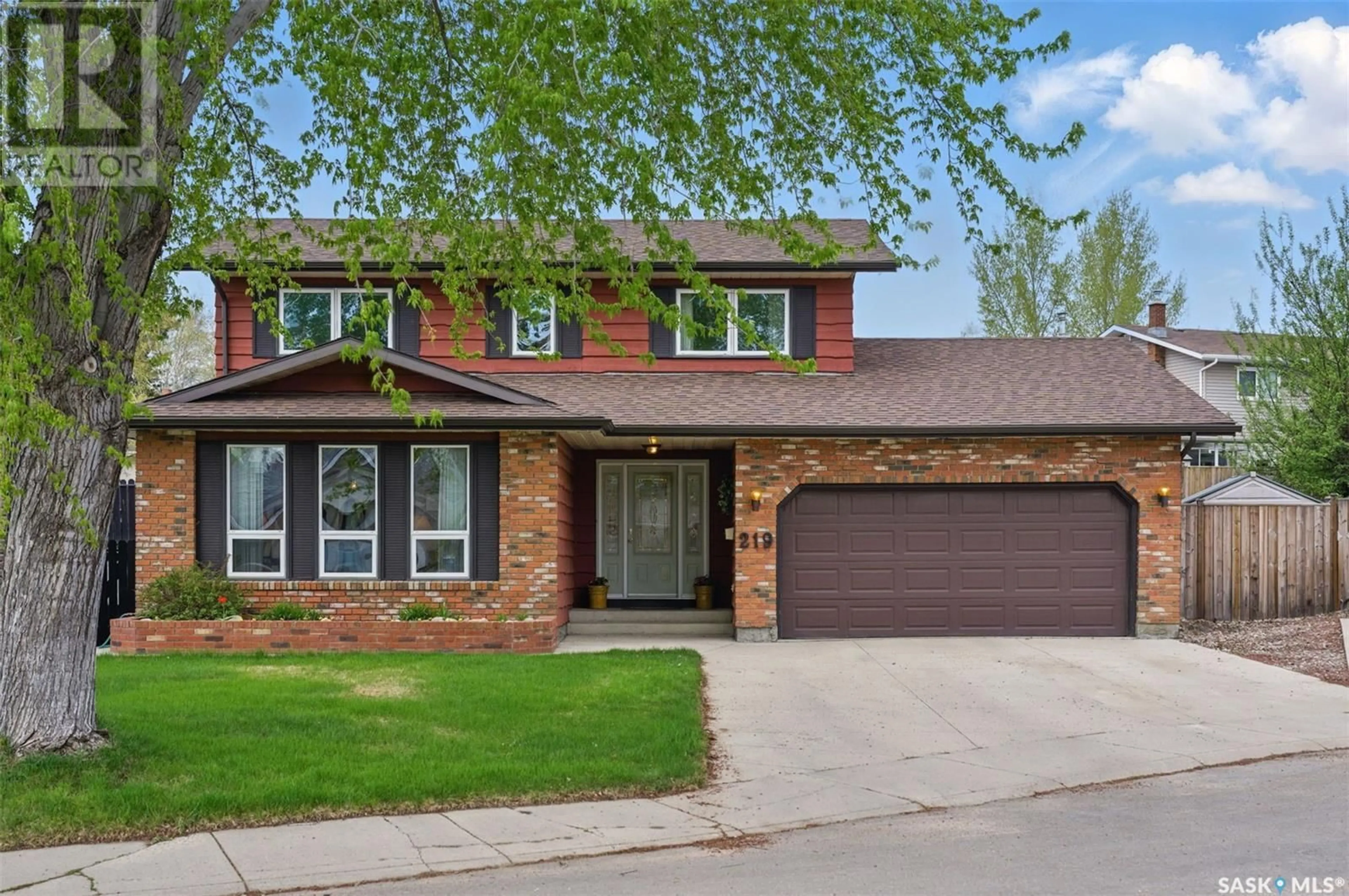 Home with brick exterior material, street for 219 RICHARDT COURT, Saskatoon Saskatchewan S7H5B6
