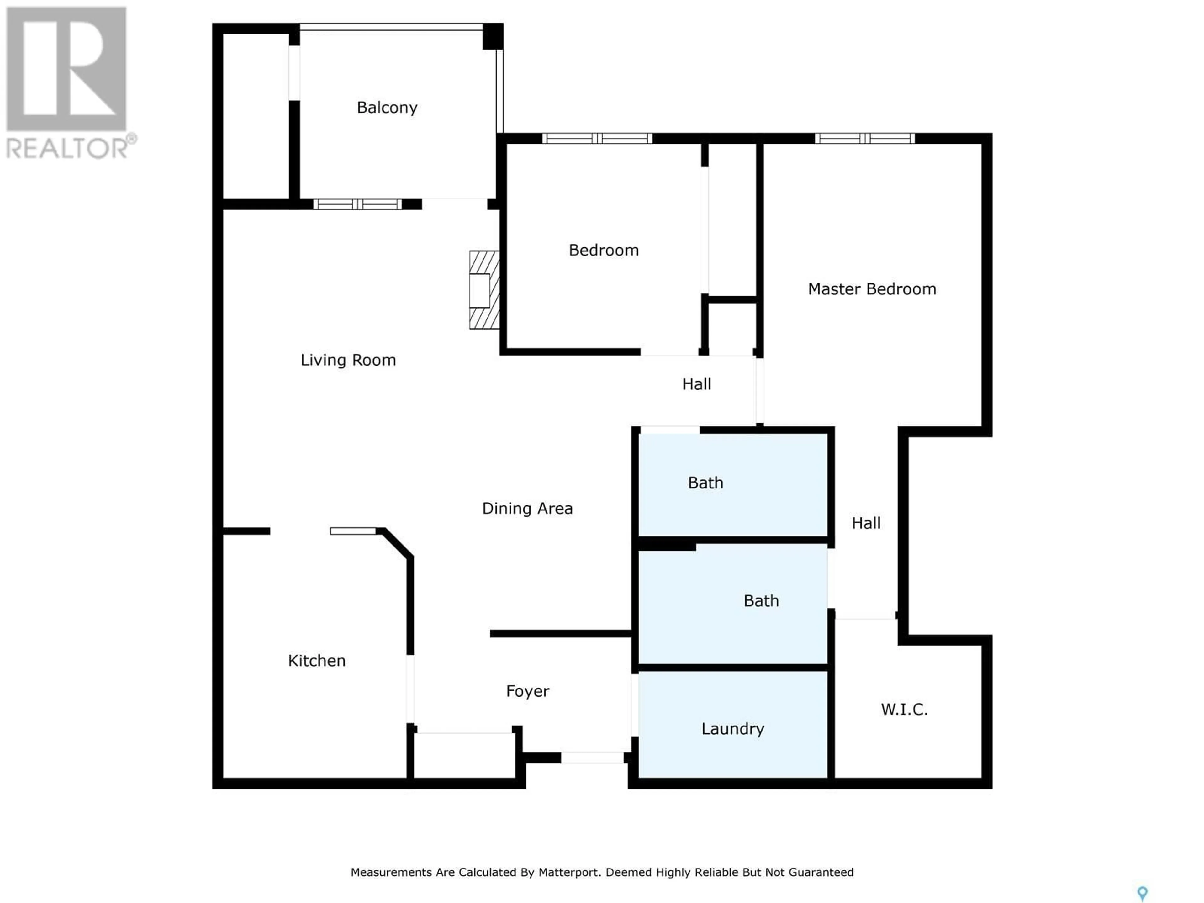 Floor plan for 305 - 323 PINEHOUSE DRIVE, Saskatoon Saskatchewan S7K7Z4