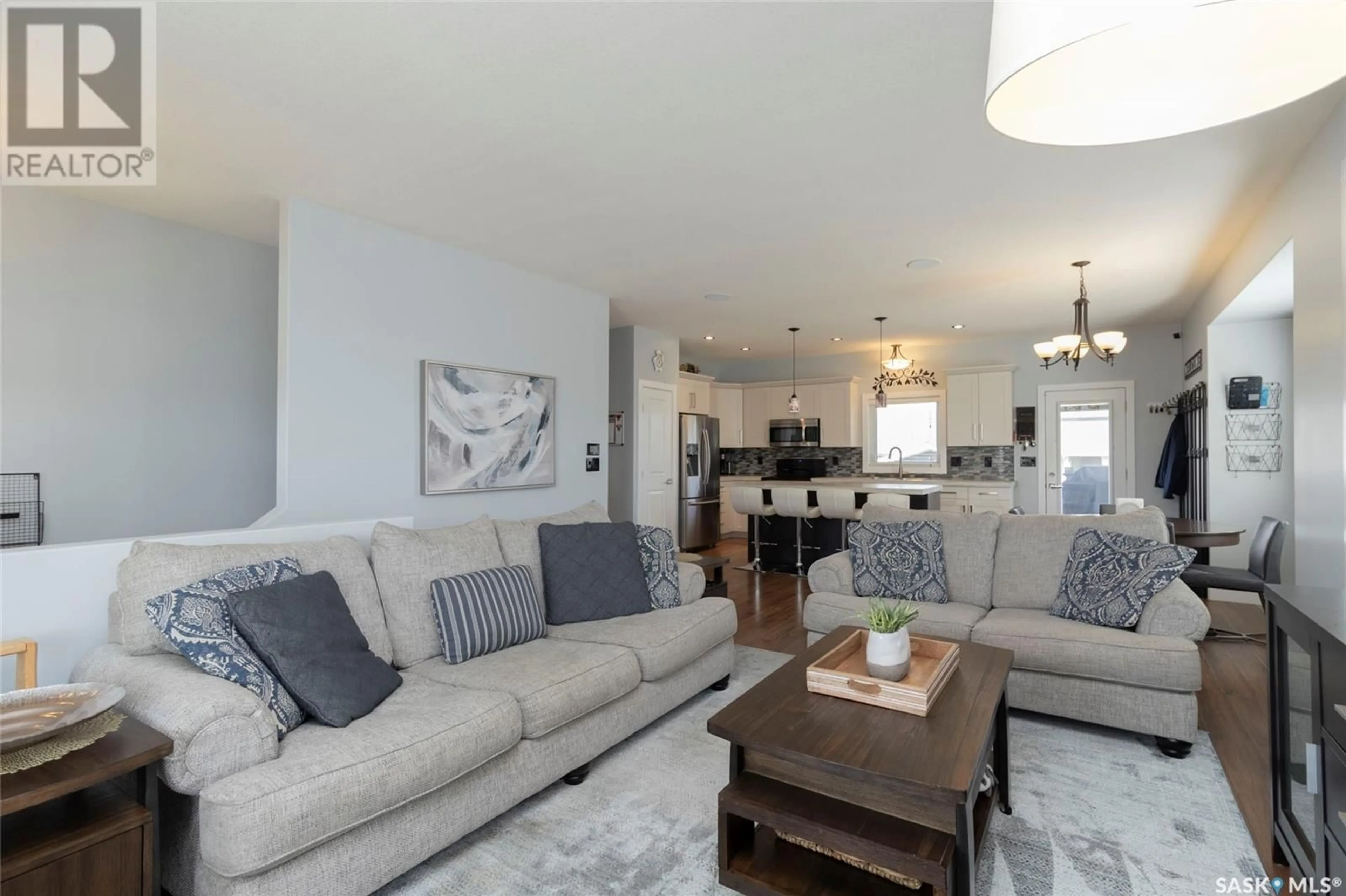 Living room with furniture, unknown for 227 MEADOWS BOULEVARD, Saskatoon Saskatchewan S7V0E9