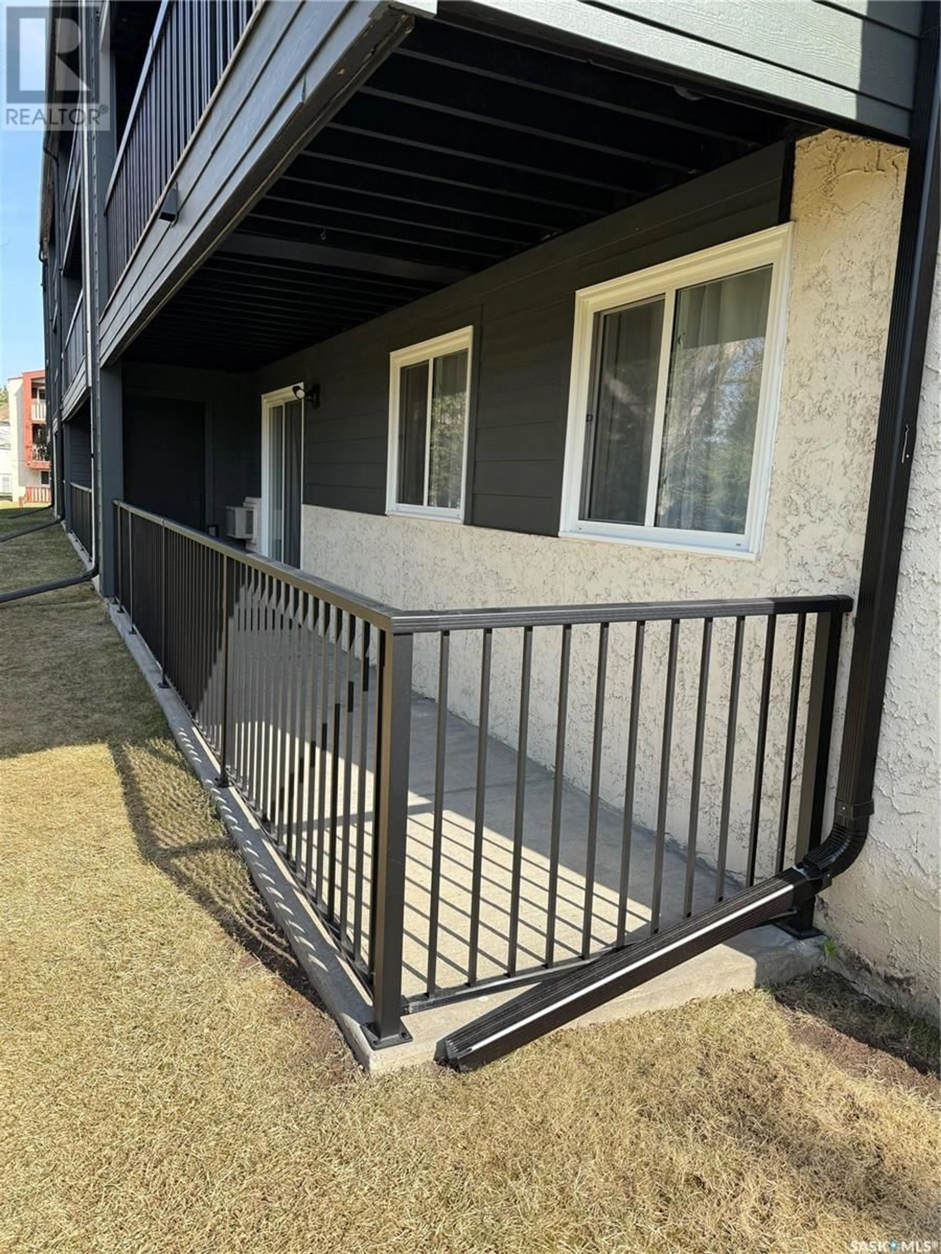 Balcony in the apartment, street for 301 - 1580 OLIVE DIEFENBAKER DRIVE, Prince Albert Saskatchewan S6V7M6