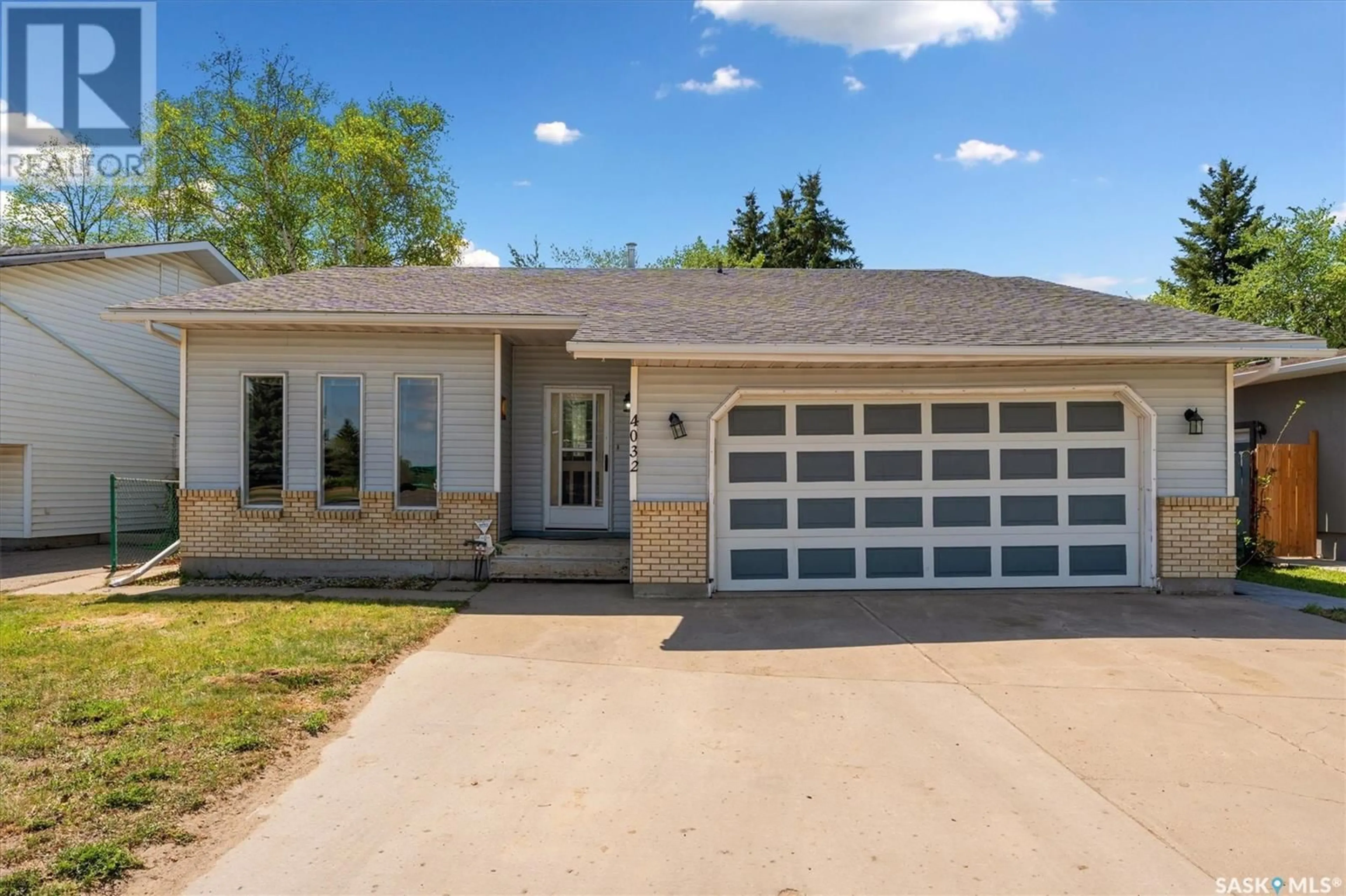 Home with brick exterior material, street for 4032 TAYLOR STREET, Saskatoon Saskatchewan S7H5J5