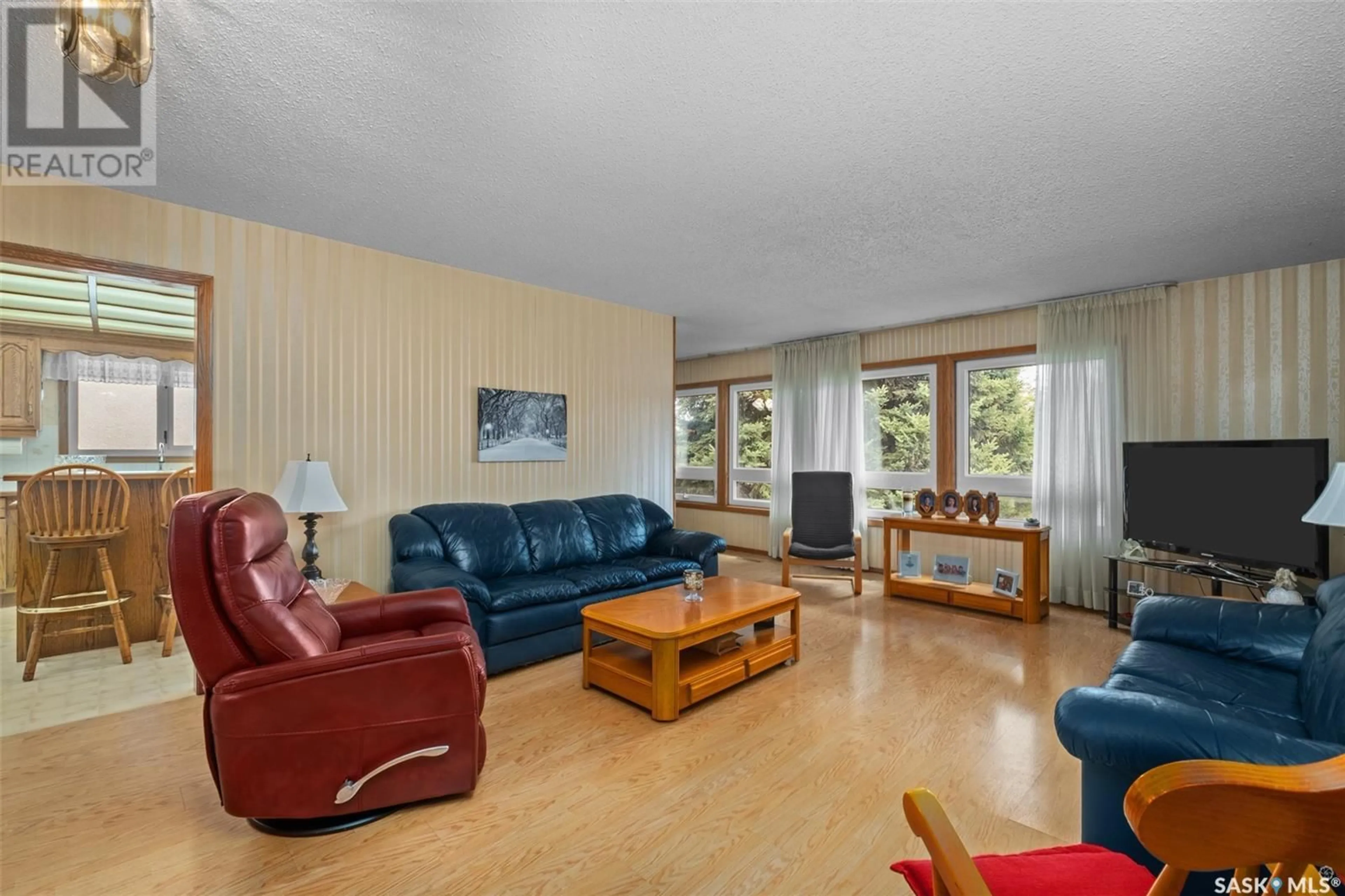 Living room with furniture, unknown for 1306 MCKAY DRIVE, Prince Albert Saskatchewan S6V5T9