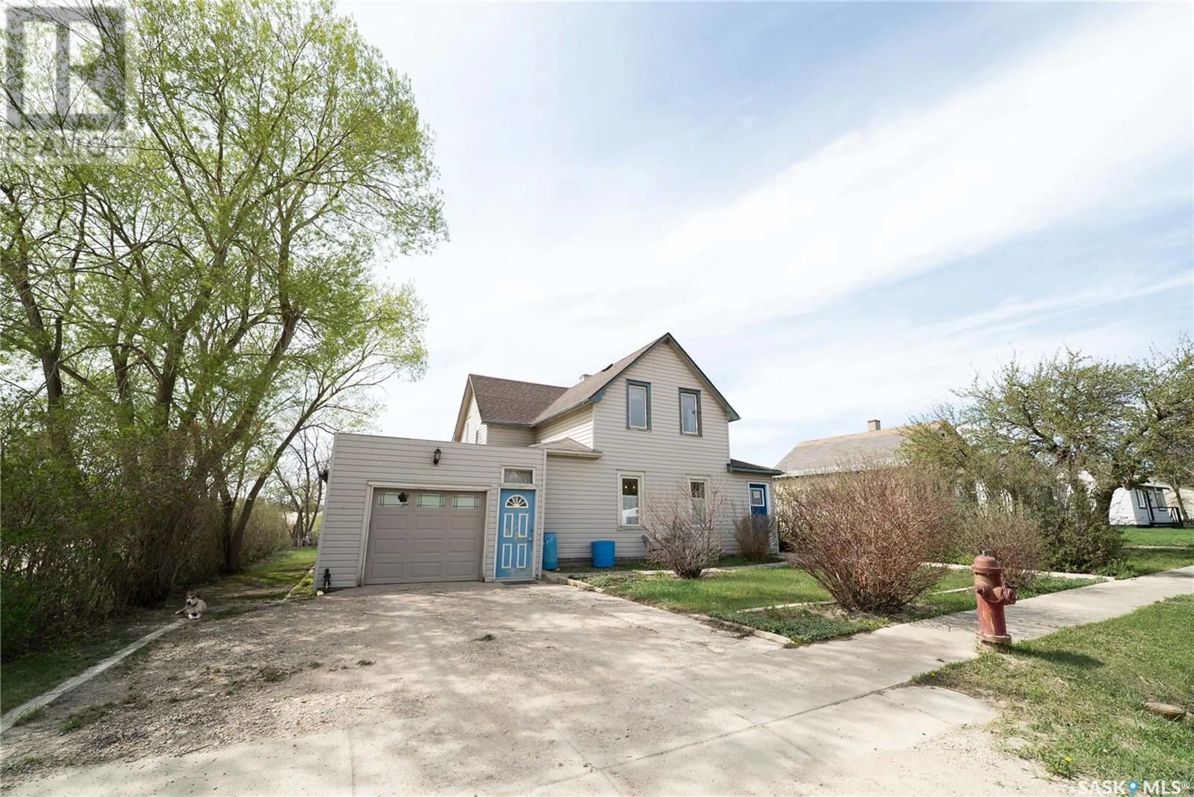 A pic from outside/outdoor area/front of a property/back of a property/a pic from drone, street for 317 SASKATCHEWAN AVENUE, Simpson Saskatchewan S0G4M0