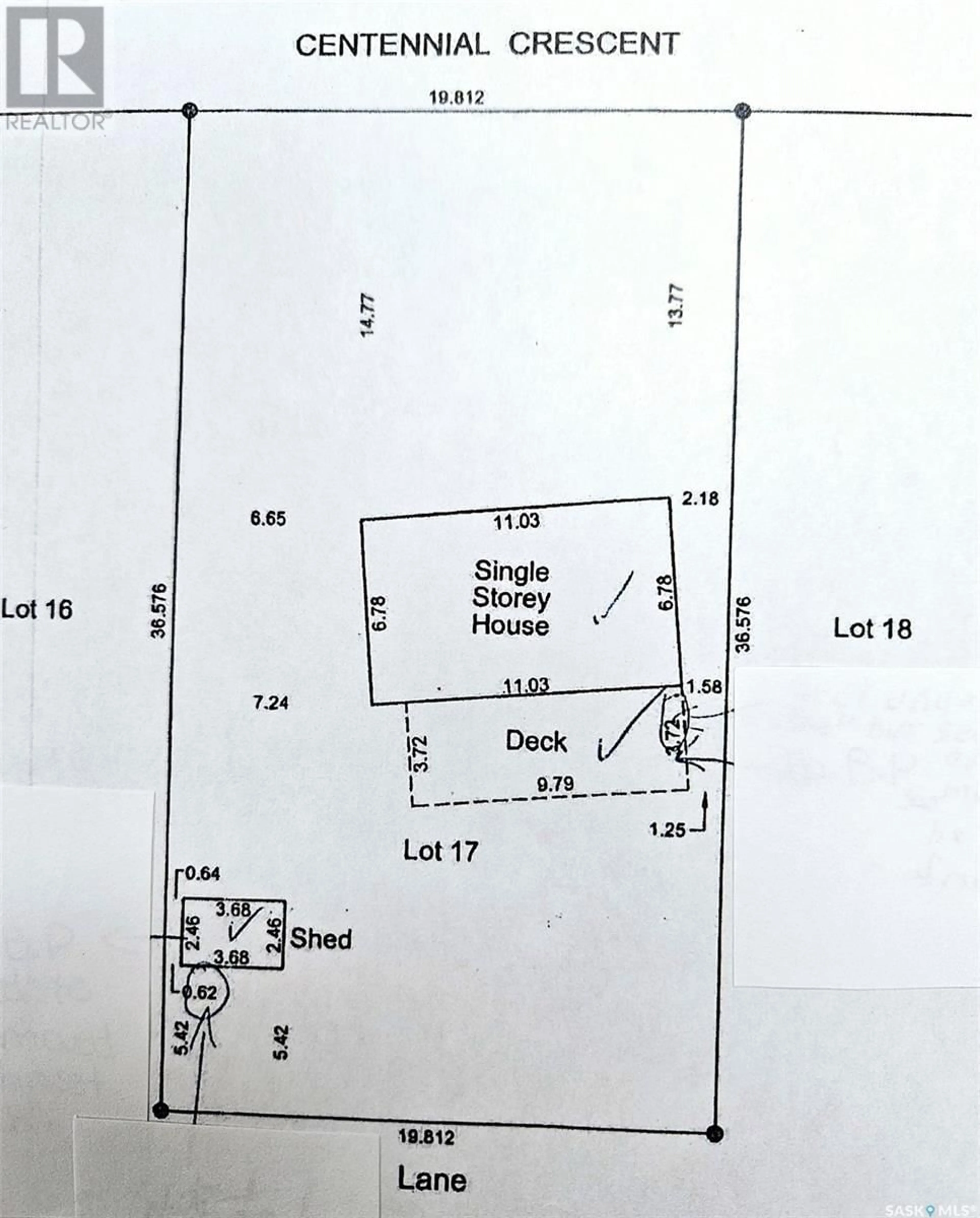 Floor plan for 13 CENTENNIAL CRESCENT, Moose Mountain Provincial Park Saskatchewan S0C2S0
