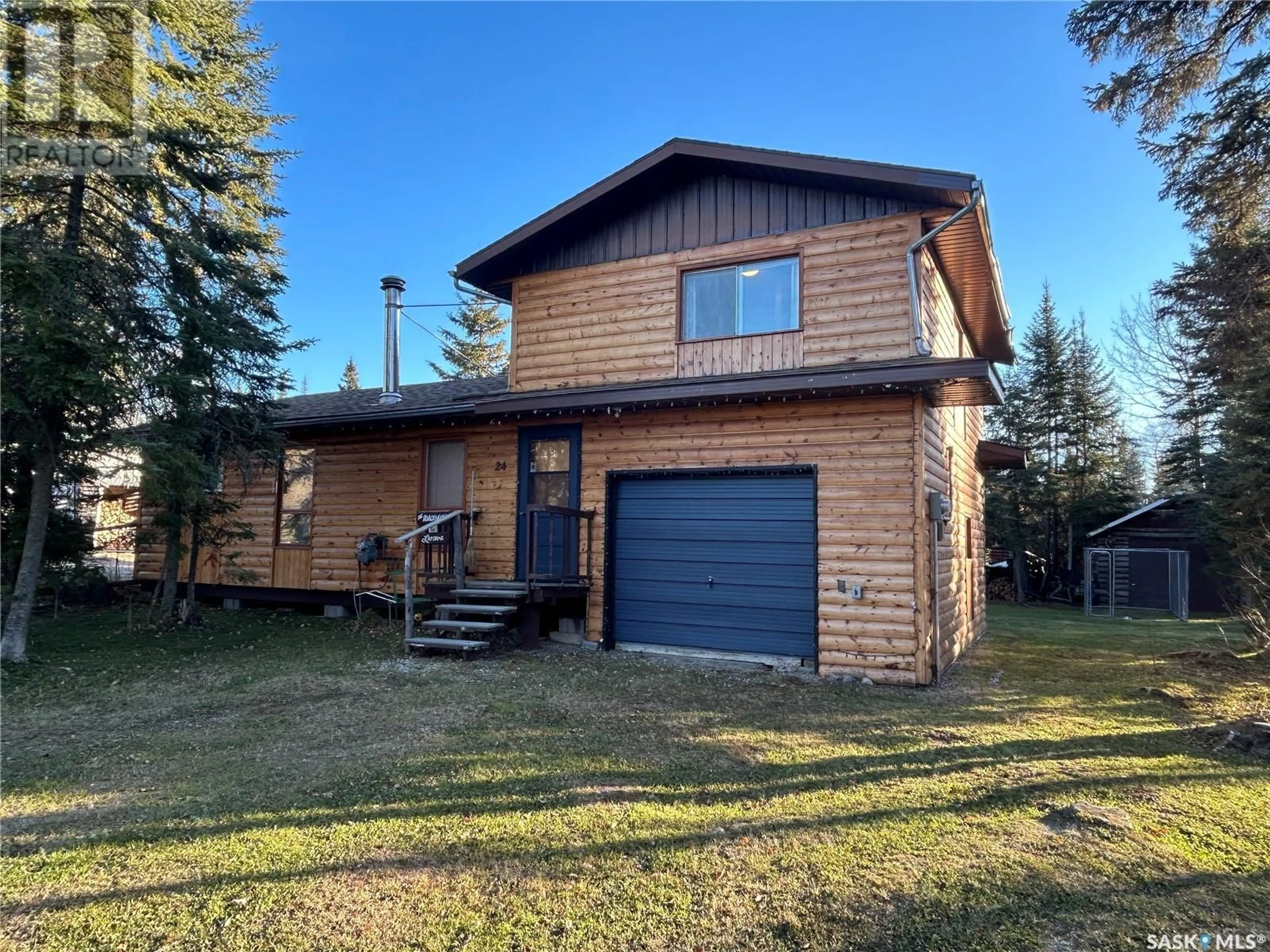 A pic from outside/outdoor area/front of a property/back of a property/a pic from drone, unknown for 24 WALTER STREET, Candle Lake Saskatchewan S0J3E0