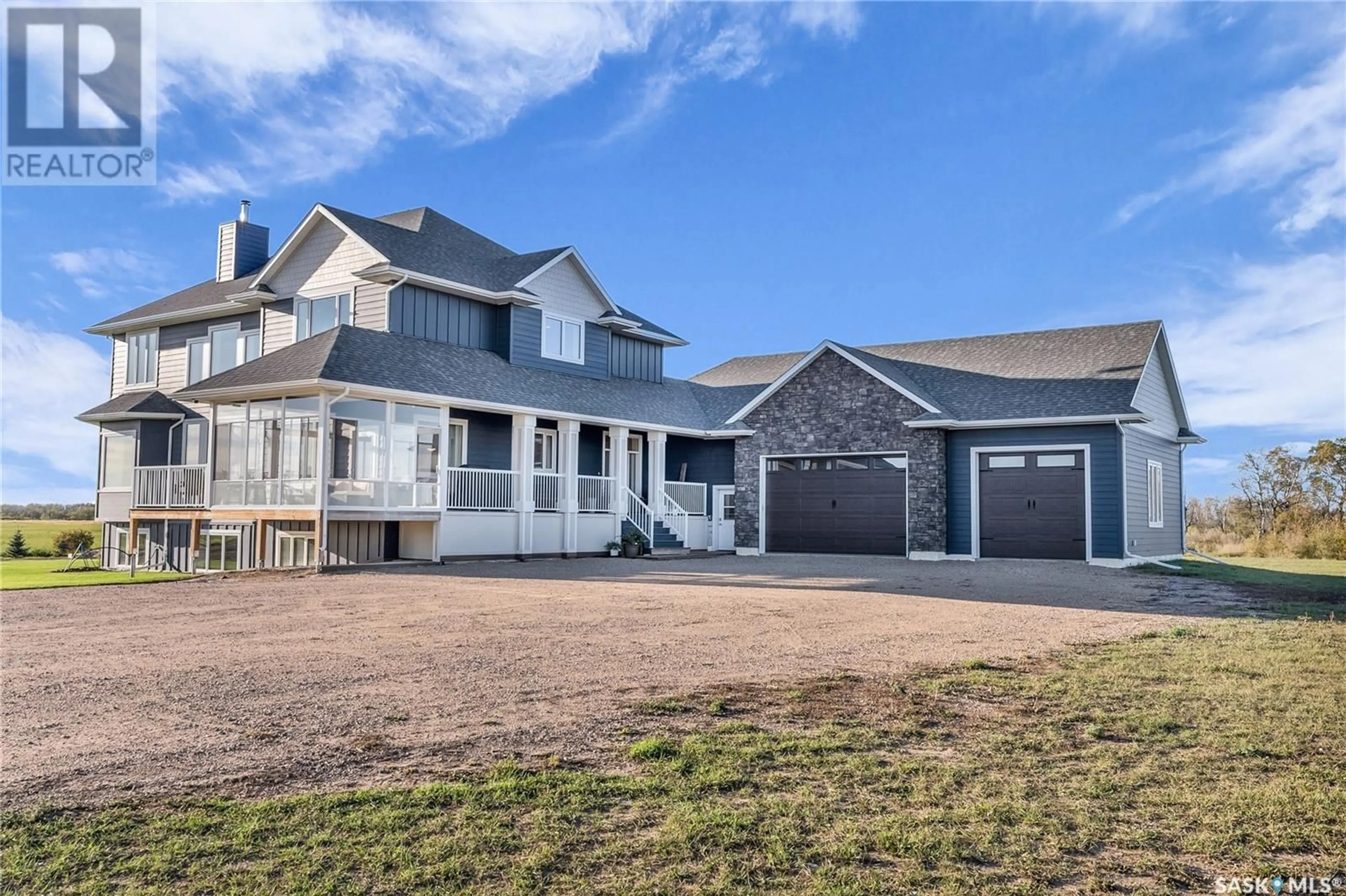 Home with vinyl exterior material, unknown for SASKATOON FAMILY ACREAGE, Corman Park Rm No. 344 Saskatchewan S7K3J5