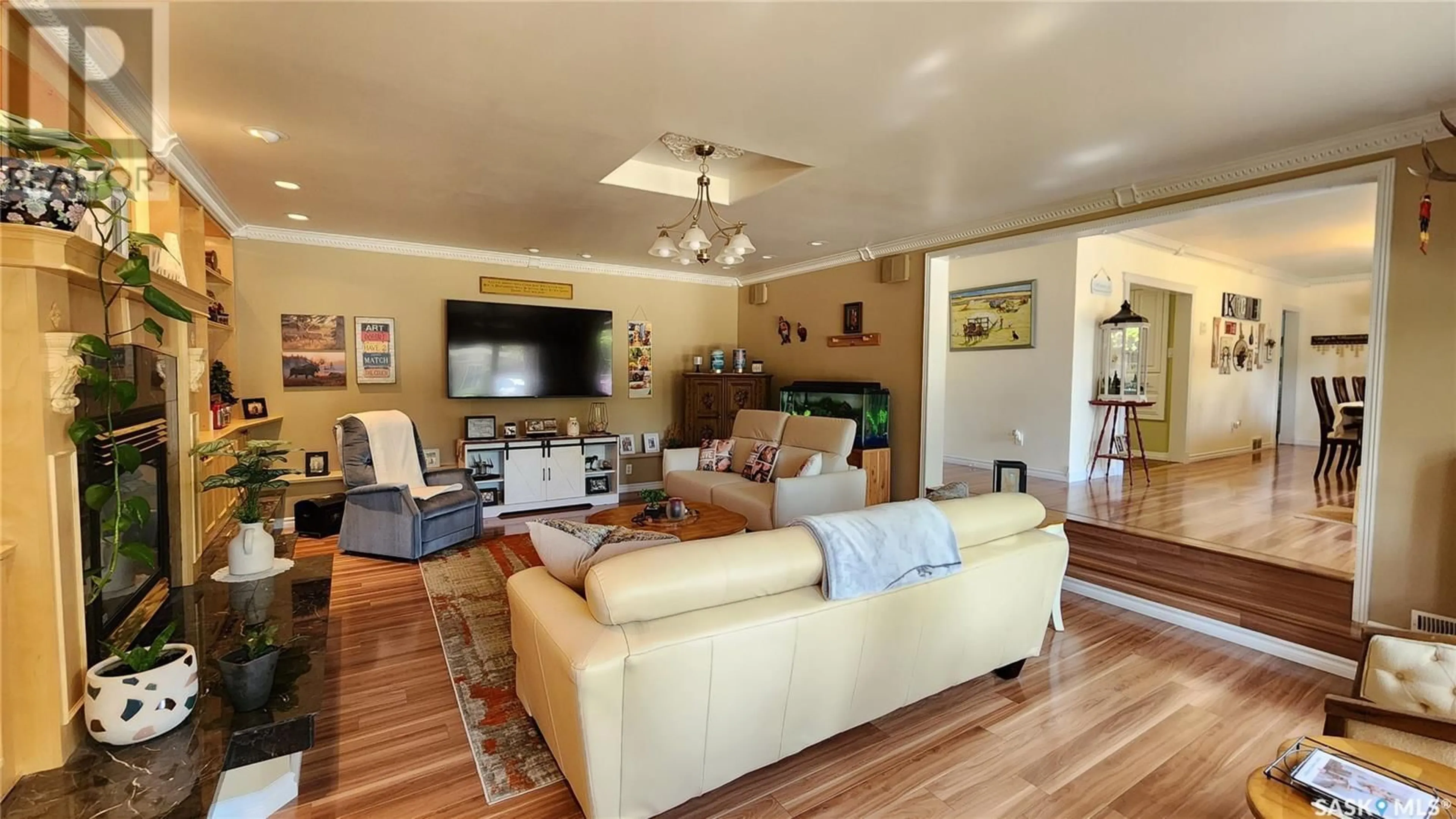 Living room with furniture, unknown for 510 11TH AVENUE, North Battleford Saskatchewan S9A2S6