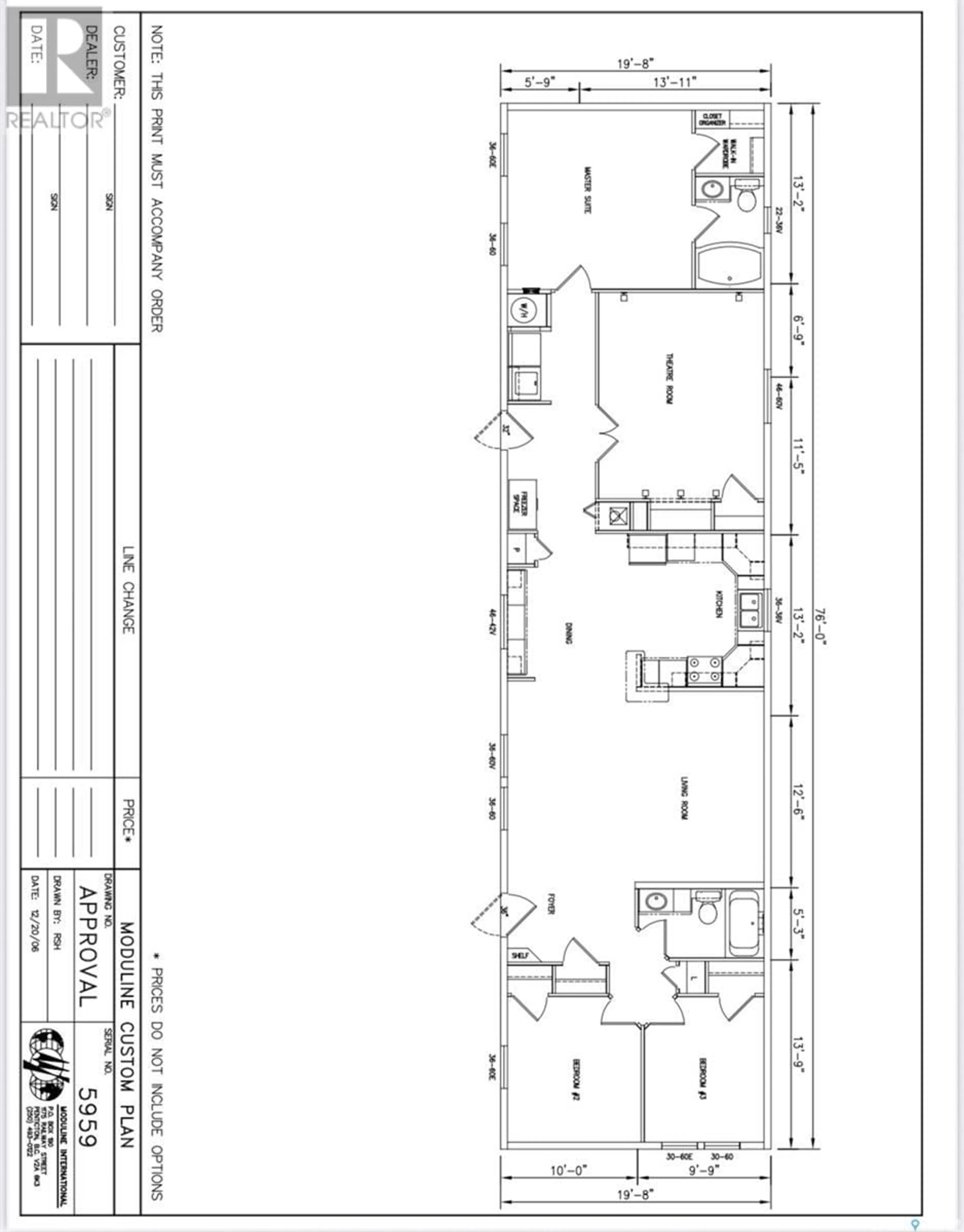 Floor plan for 92 FOORD CRESCENT, Macoun Saskatchewan S0C1P0