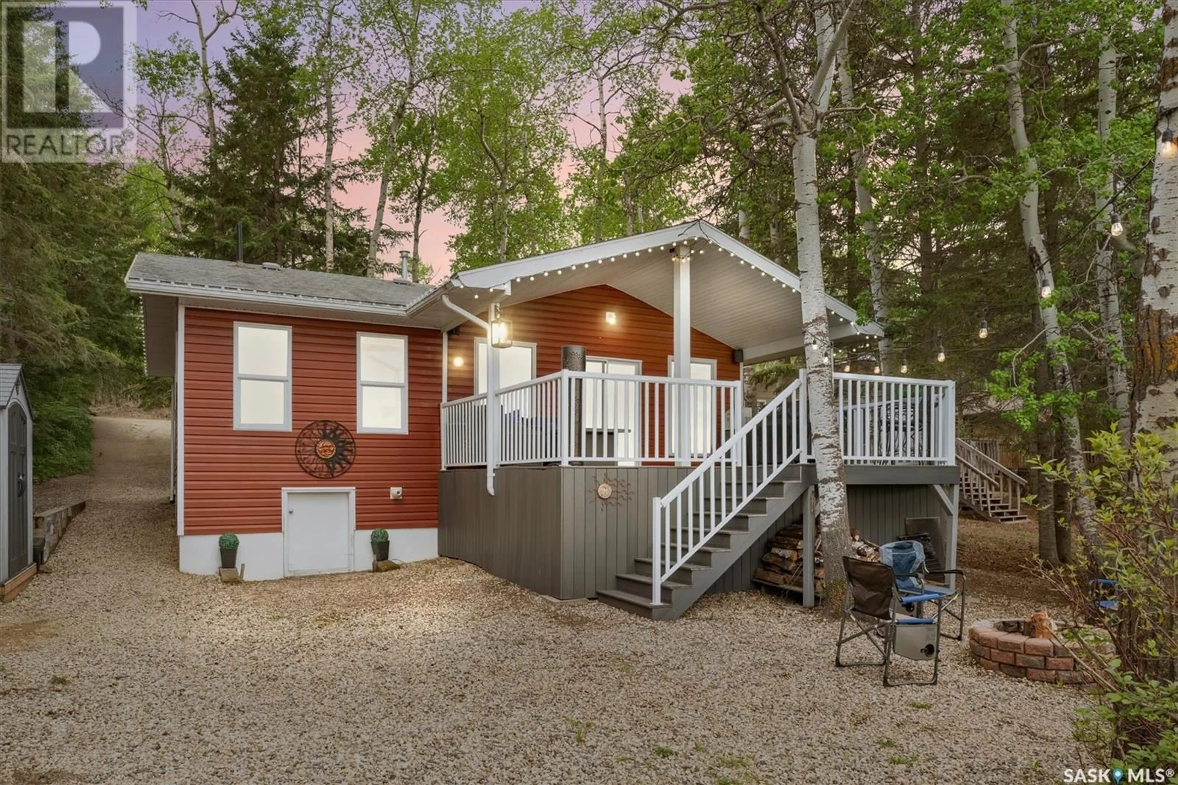 Home with vinyl exterior material, street for 31 SCHITKA BEACH, Wakaw Lake Saskatchewan S0K4P0