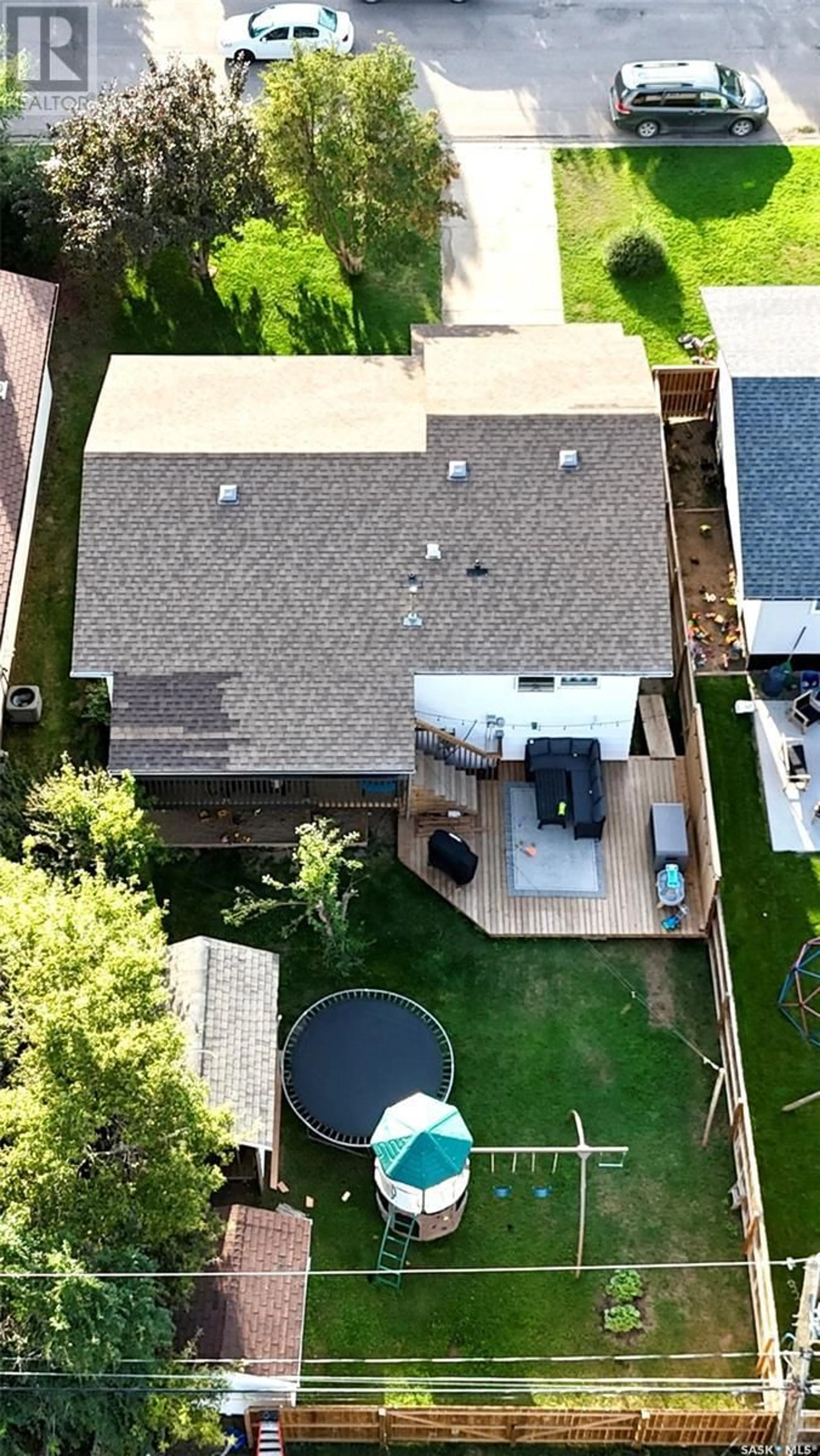 A pic from outside/outdoor area/front of a property/back of a property/a pic from drone, unknown for 229 HEARN STREET, Outlook Saskatchewan S0L2N0